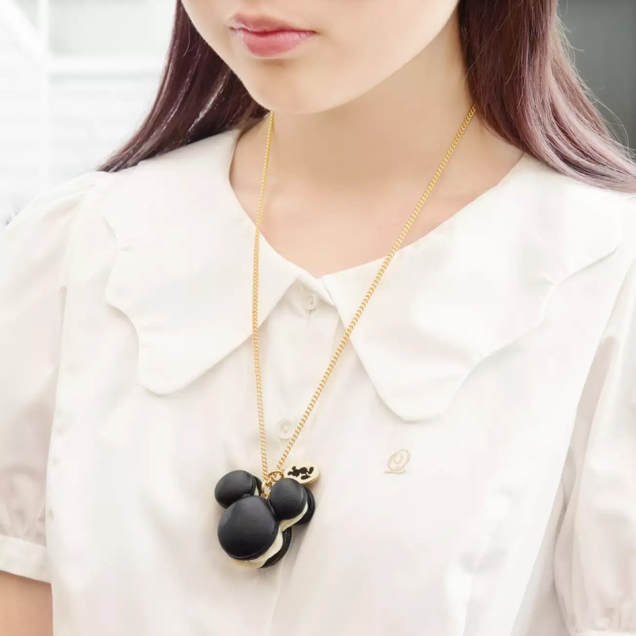 📦訂購 日本代購 東京迪士尼 Tokyo Disney 米奇老鼠 Mickey 馬卡龍 頸鏈