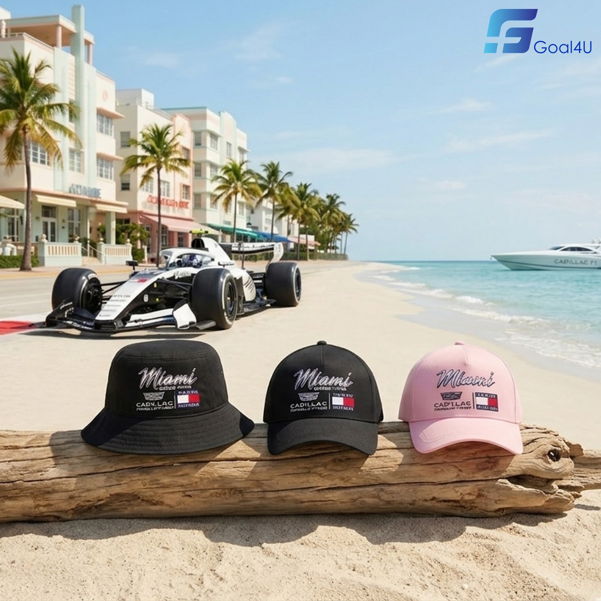 TH x Cadillac F1 Team 凱迪拉克車隊 2026 Miami GP特別版帽款