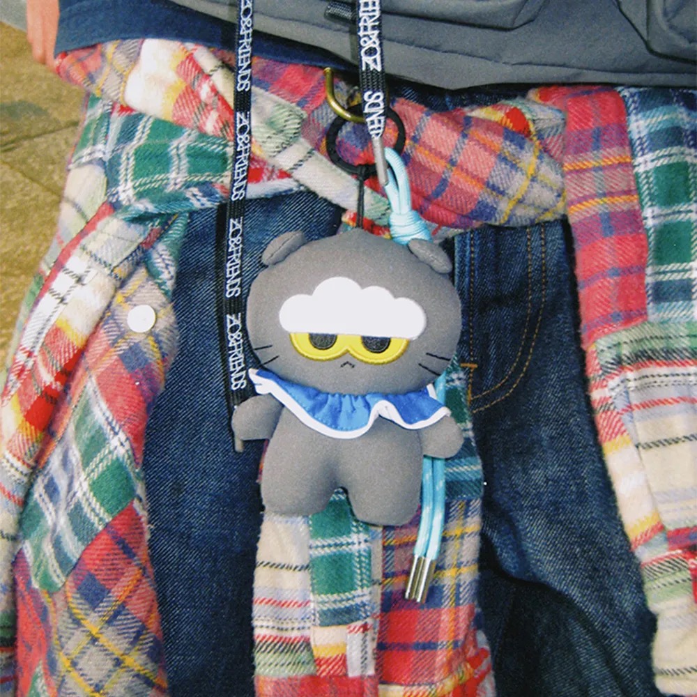  [ZO&FRIENDS] Doll String Keyring ZOA 