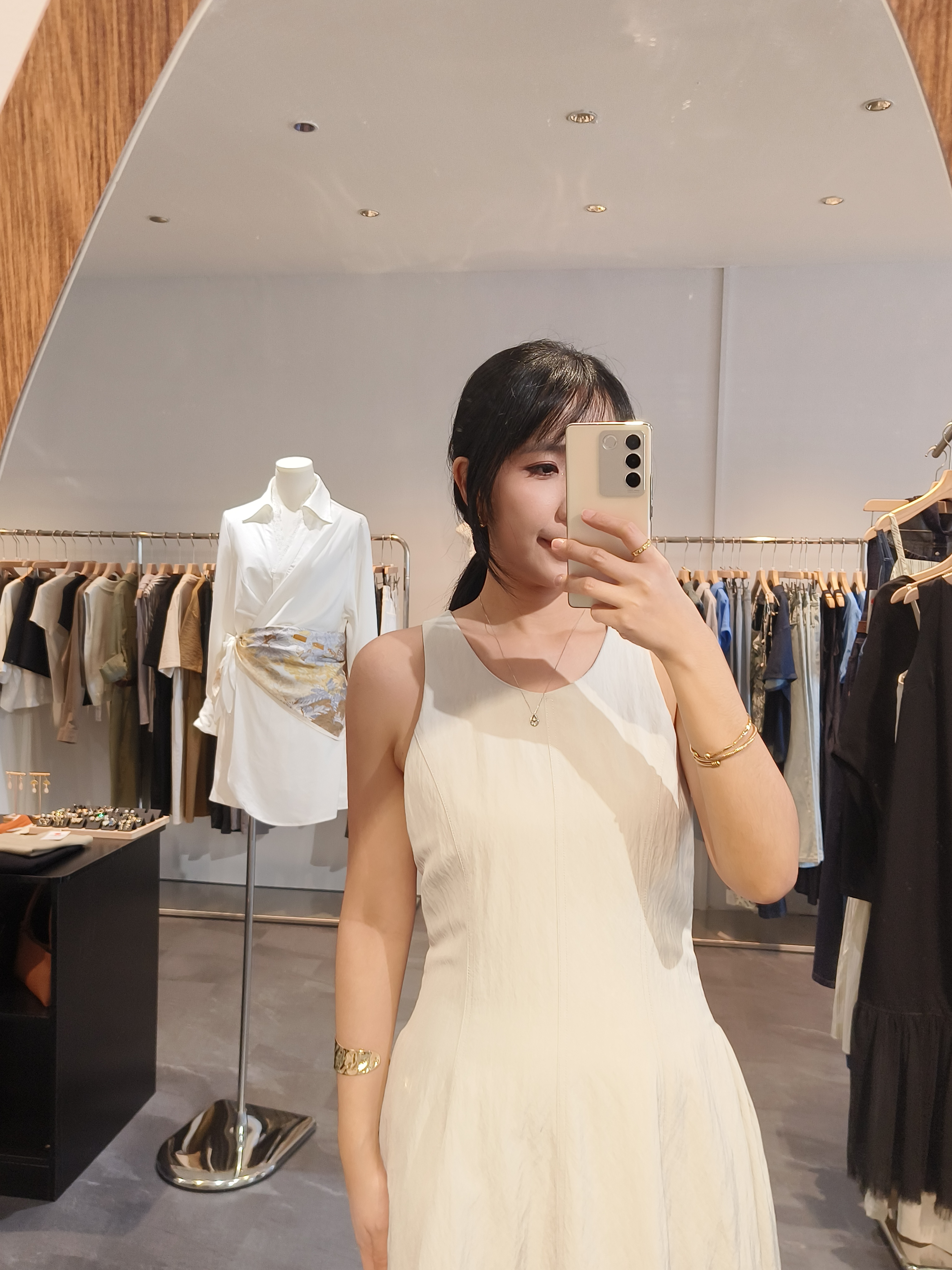 收腰背心裙 Cinched Waist Tank Dress