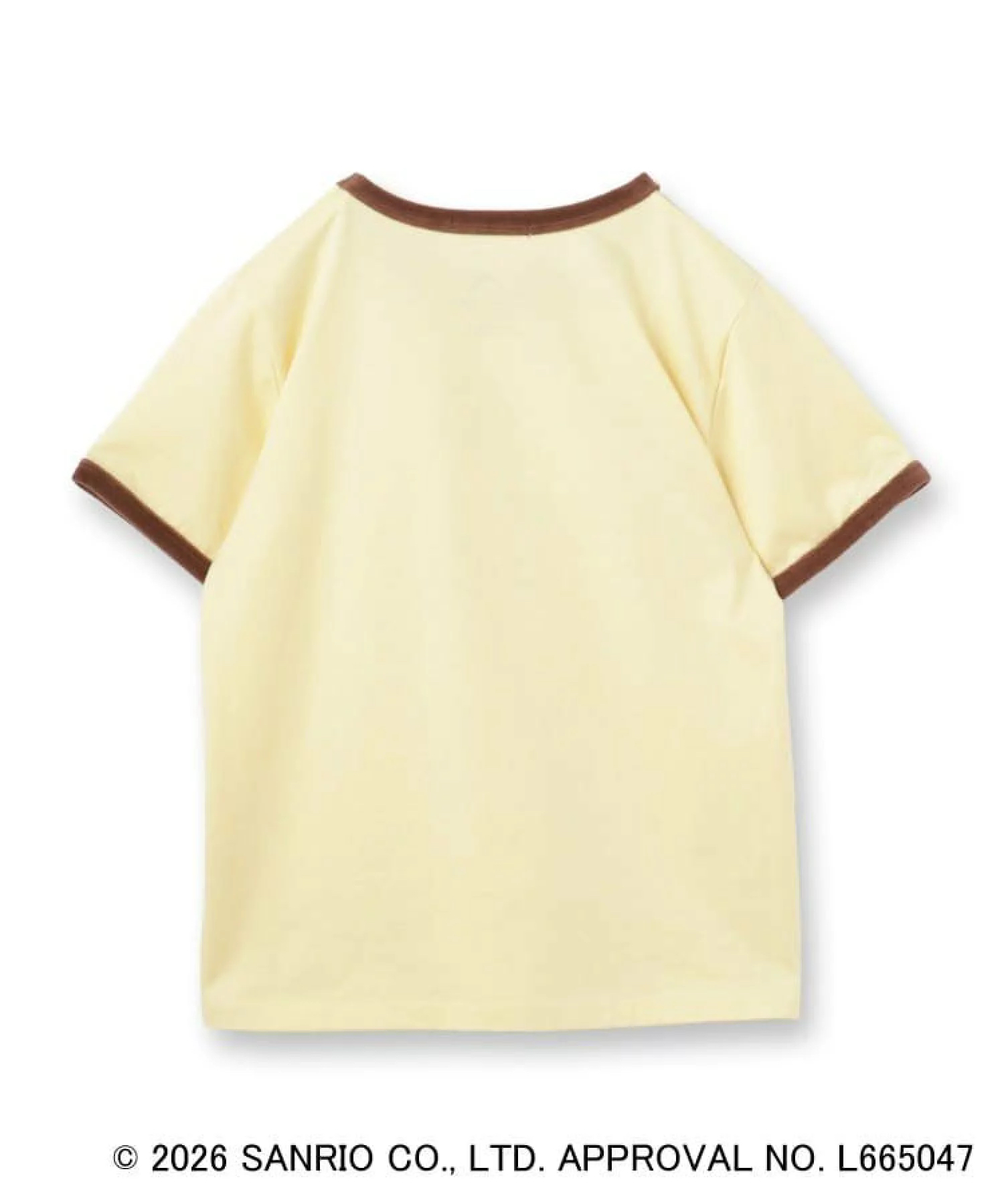 日本預訂📍日本index x 布甸狗30週年系列 - 絨面邊短袖Tee