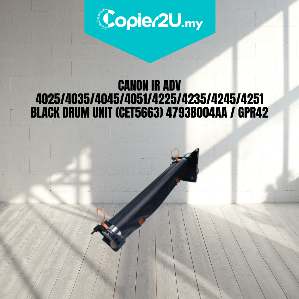 CANON IR ADV 4025/4035/4045/4051/4225/4235/4245/4251 BLACK DRUM UNIT (CET5663) 4793B004AA / GPR42