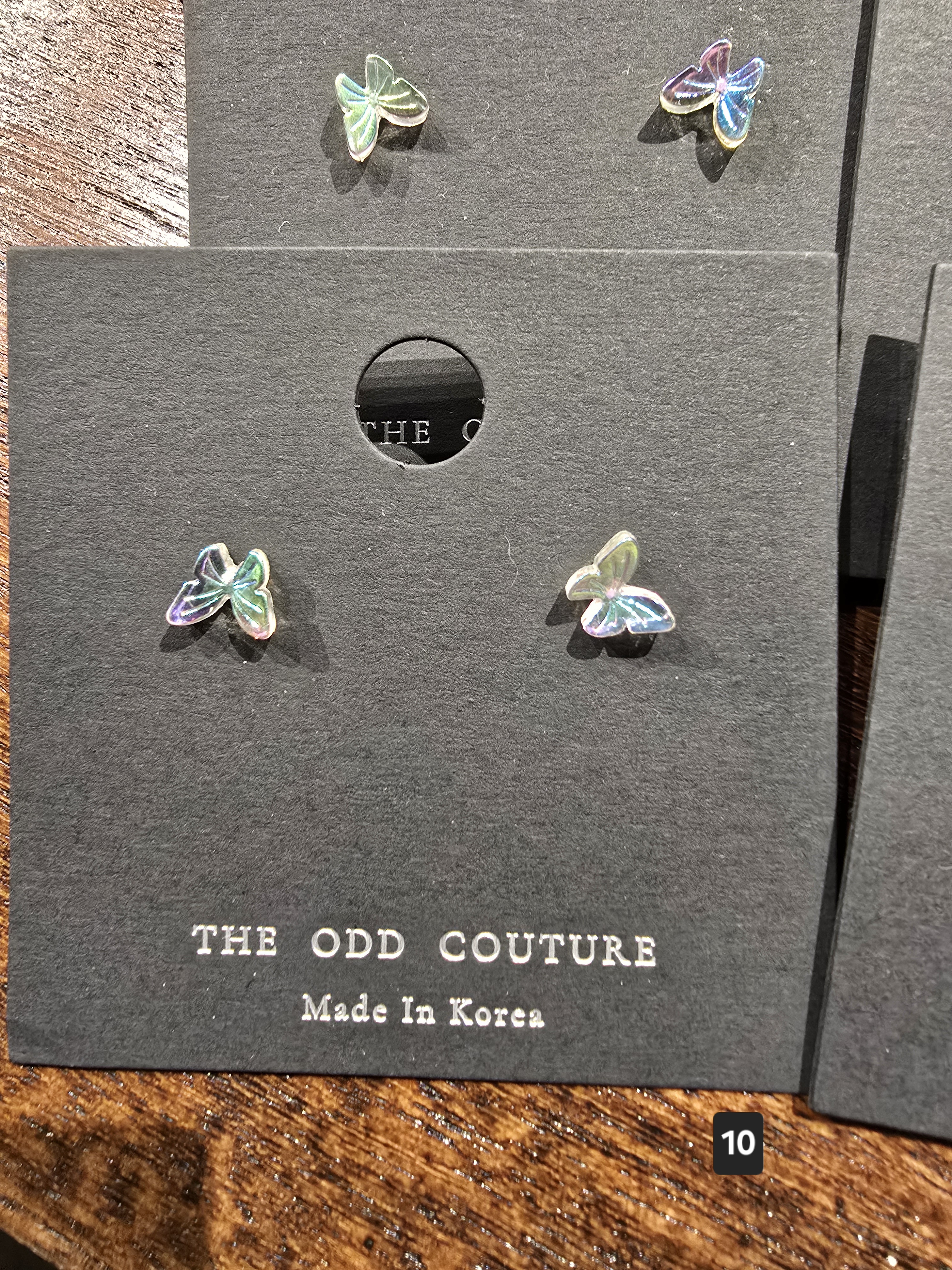 Fairy Wing Stud Earrings