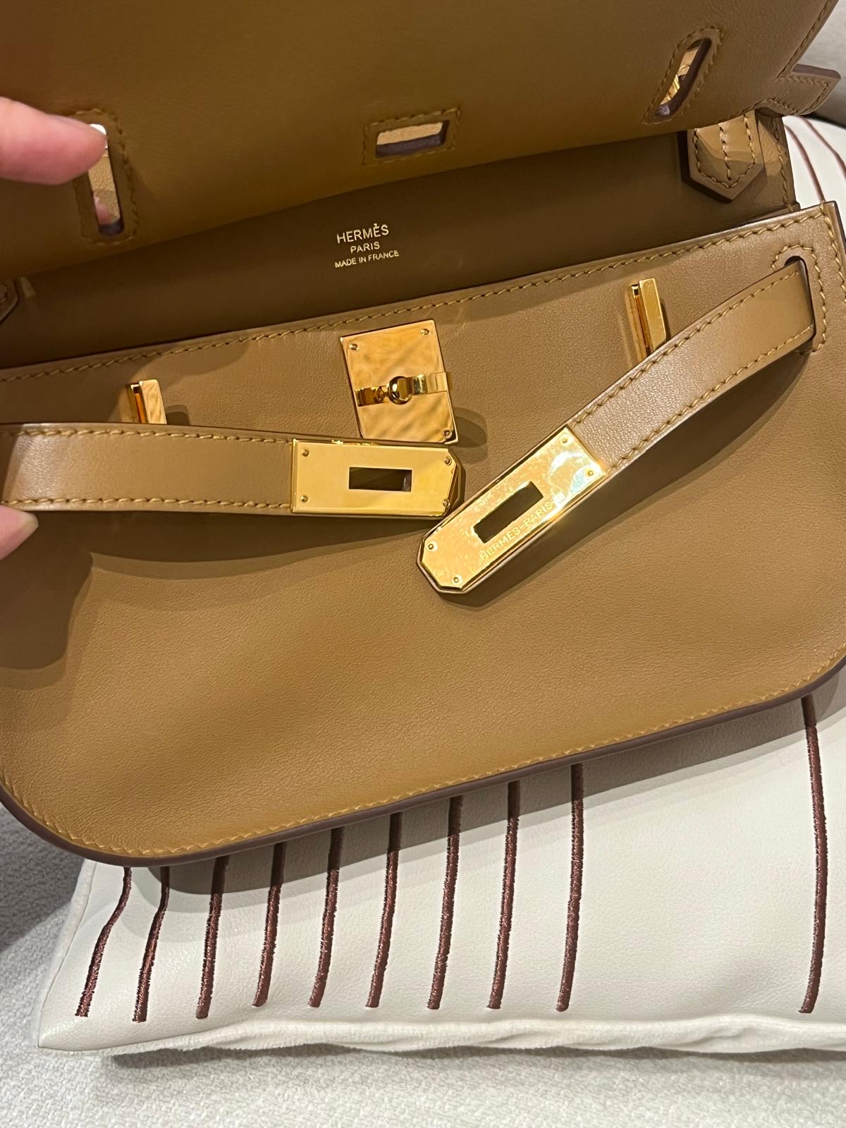 Hermes Mini Jypsiere Stamp B 100%Authentic, 98%New ✅Dust bag✅Box