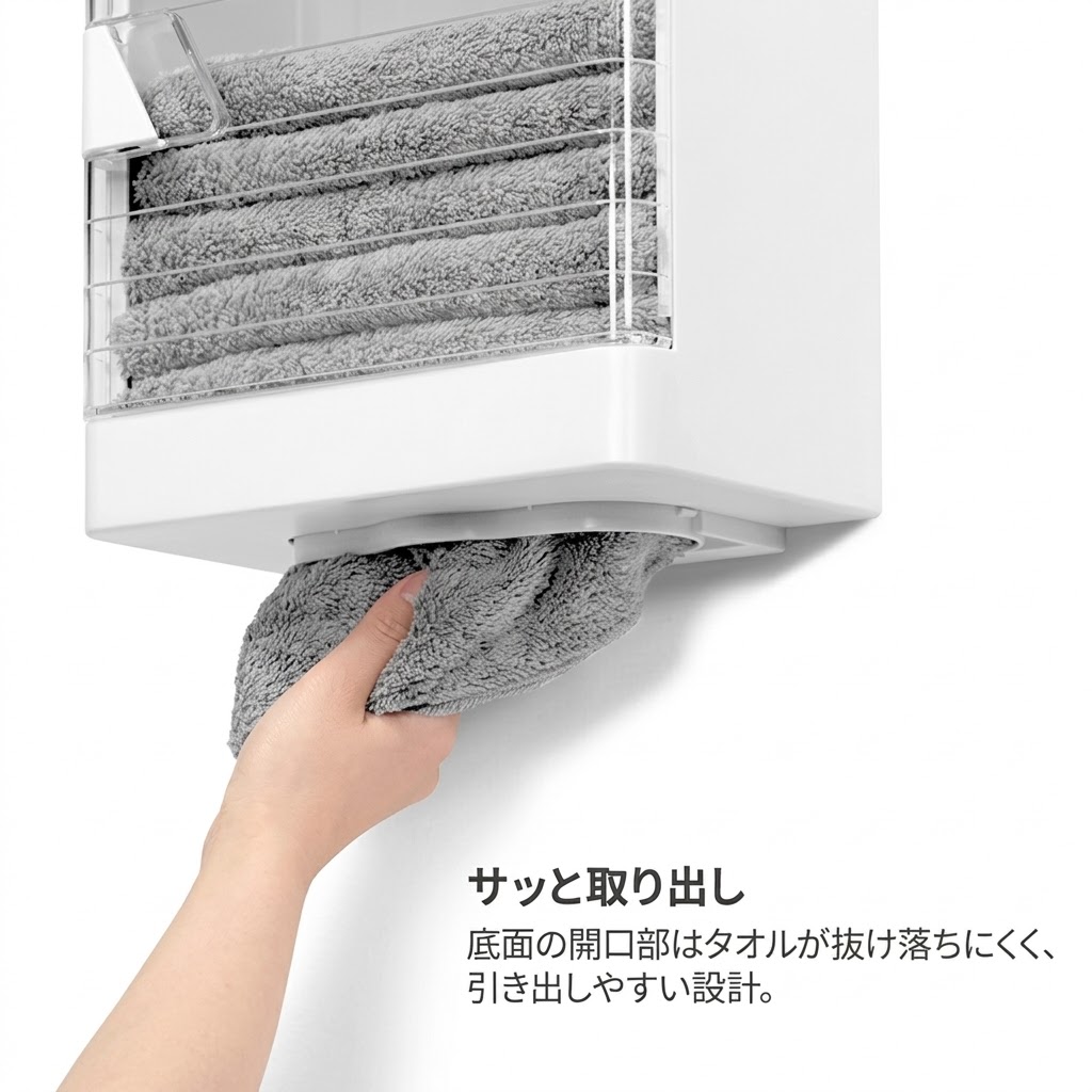 🔥🔥【日本製《SANADA》壁掛式多功能毛巾紙巾收納盒】