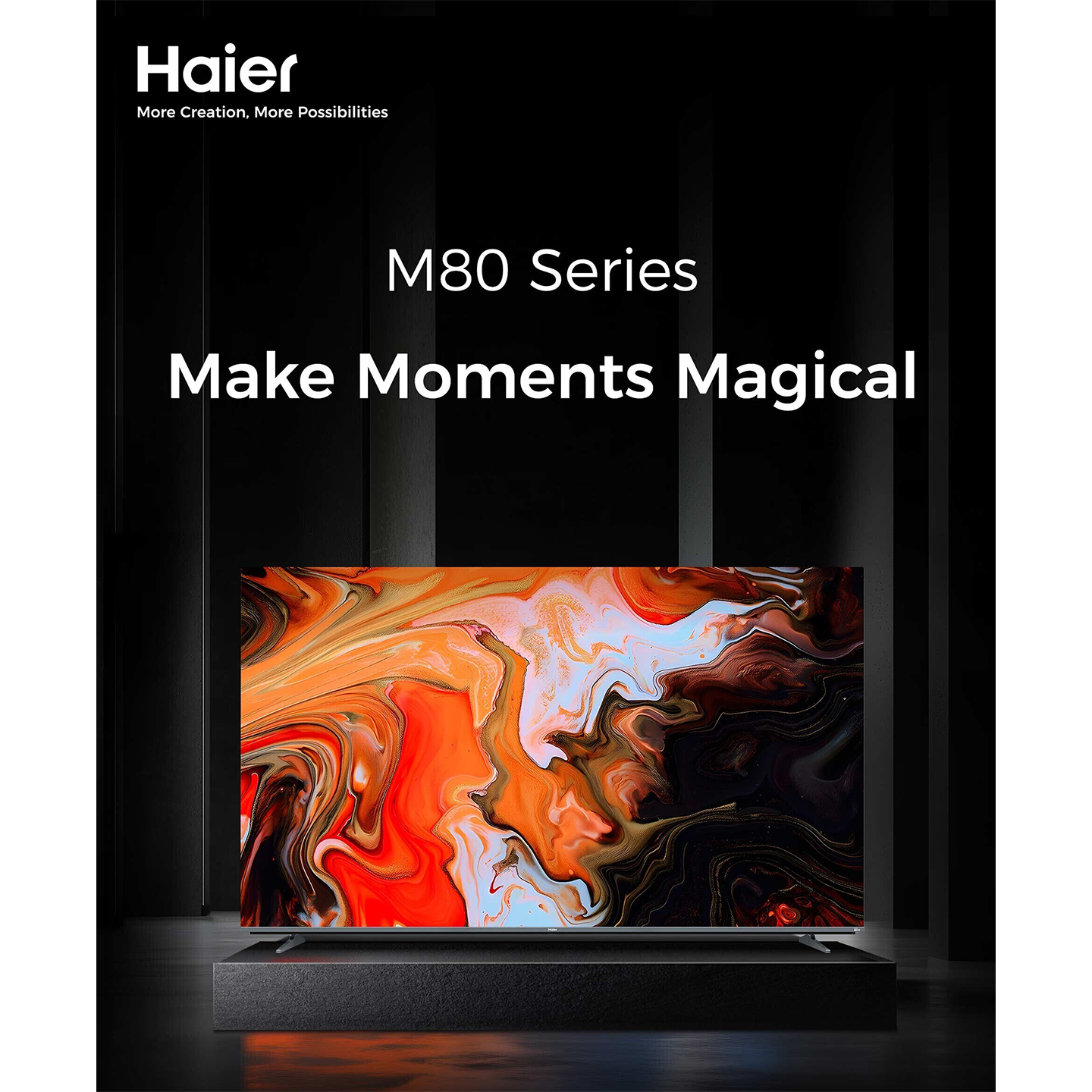 Haier 75" HQLED 4K Smart TV (H75M80FUX)