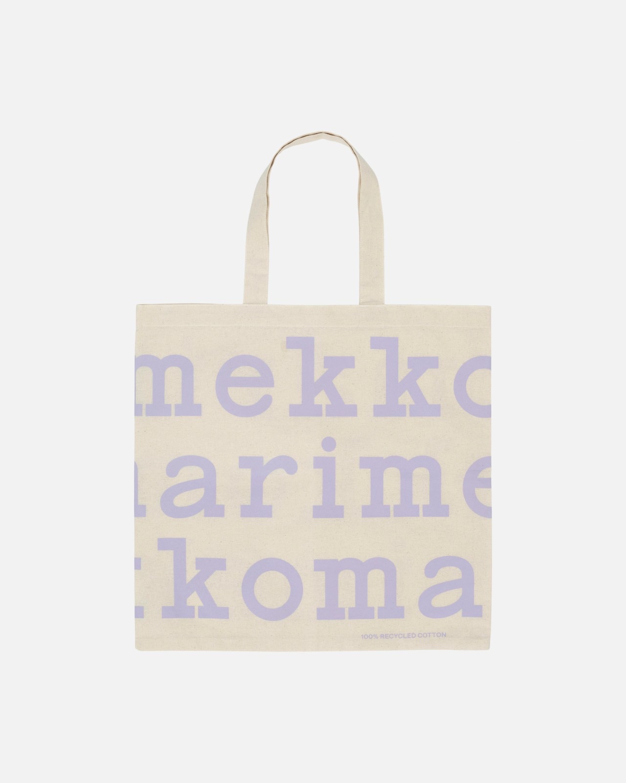 Marimekko Tote Bag 淺紫色圖案