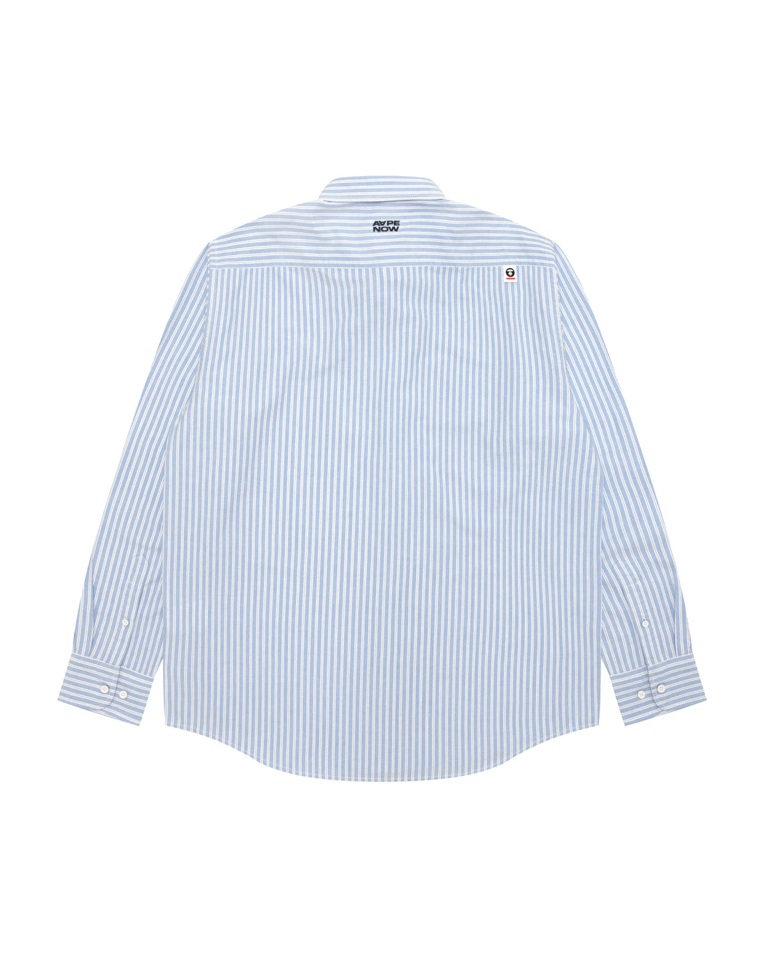 AAPENOW Moonface striped long sleeve shirt (8582XAR)