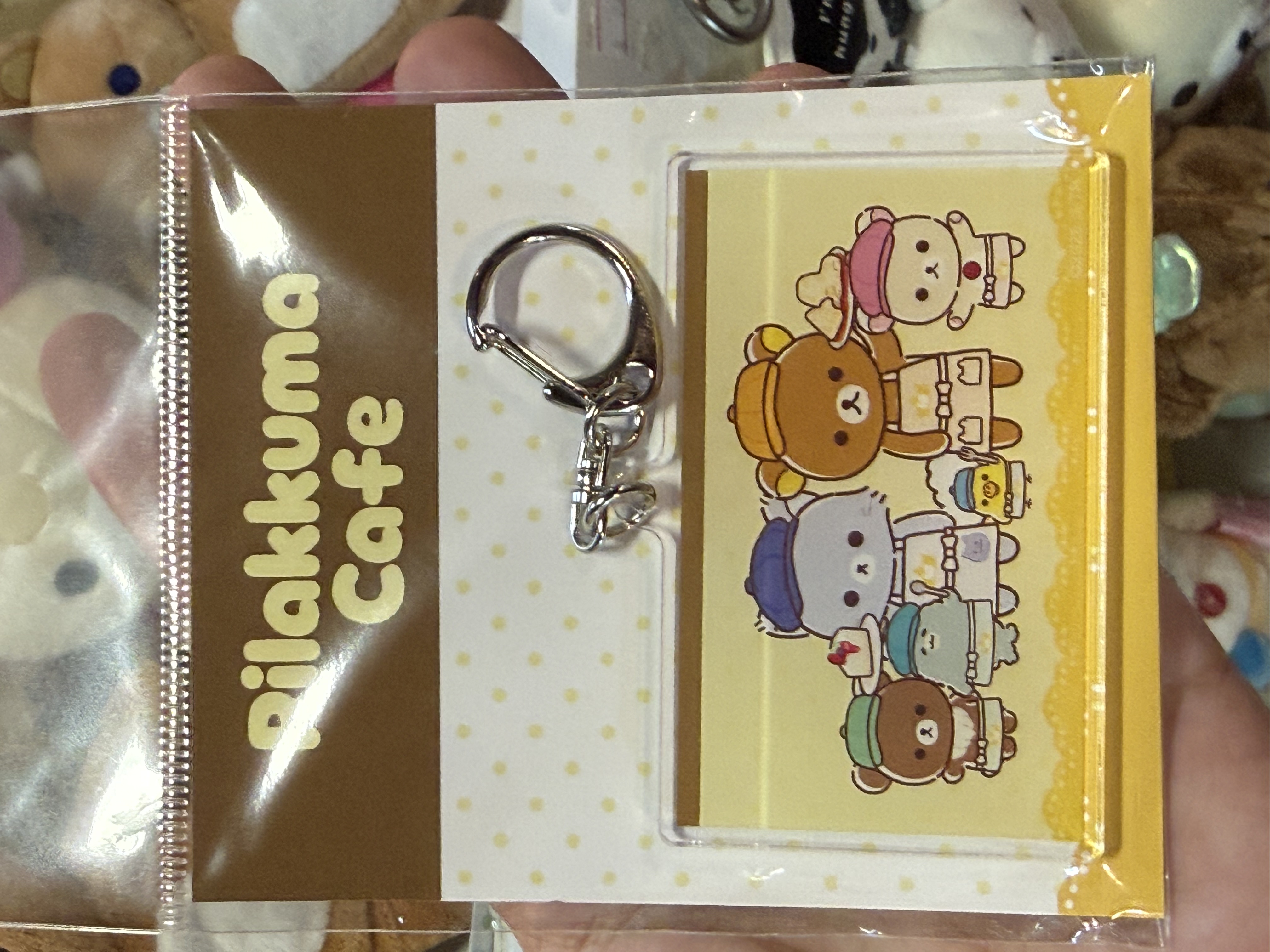 《現貨》全新日本rilakkuma 動畫cafe限定匙扣