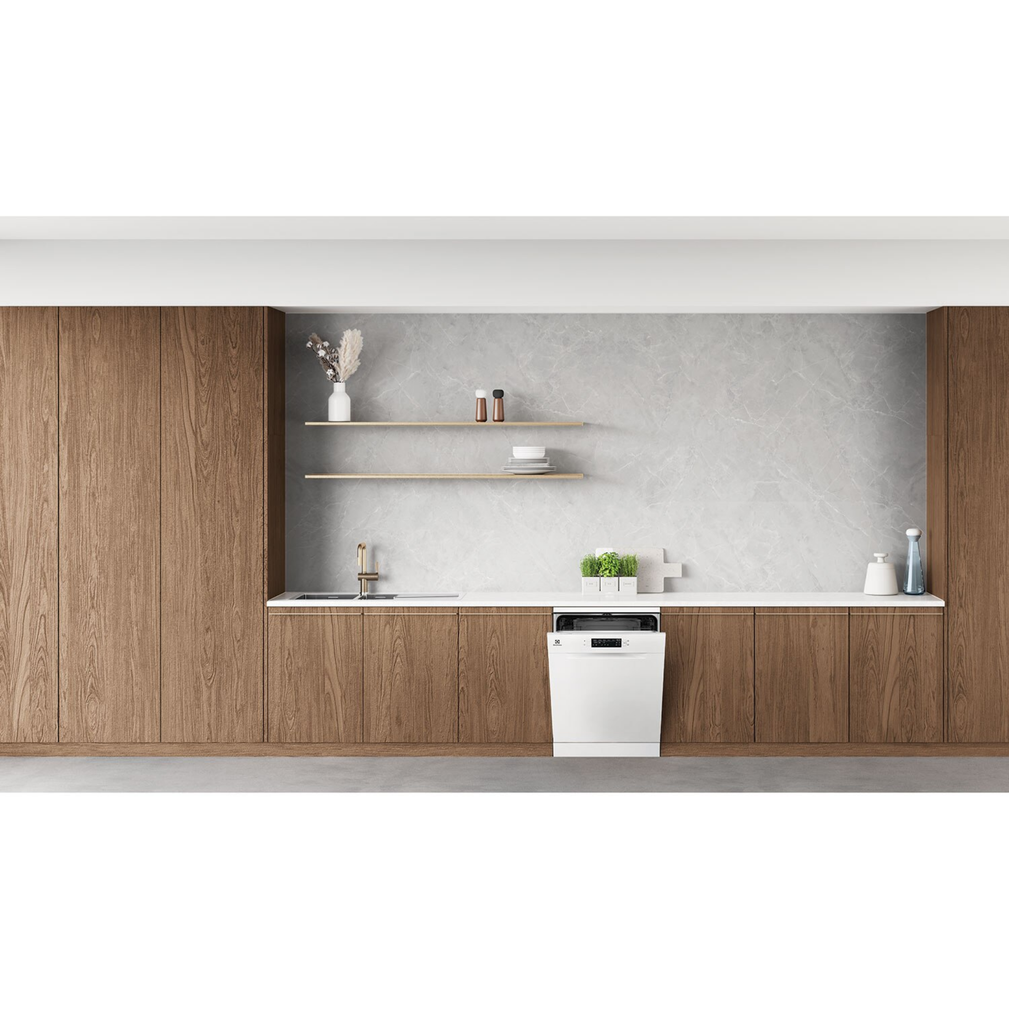 Electrolux UltimateCare 300 Freestanding Dishwasher White (ESA47200SW)