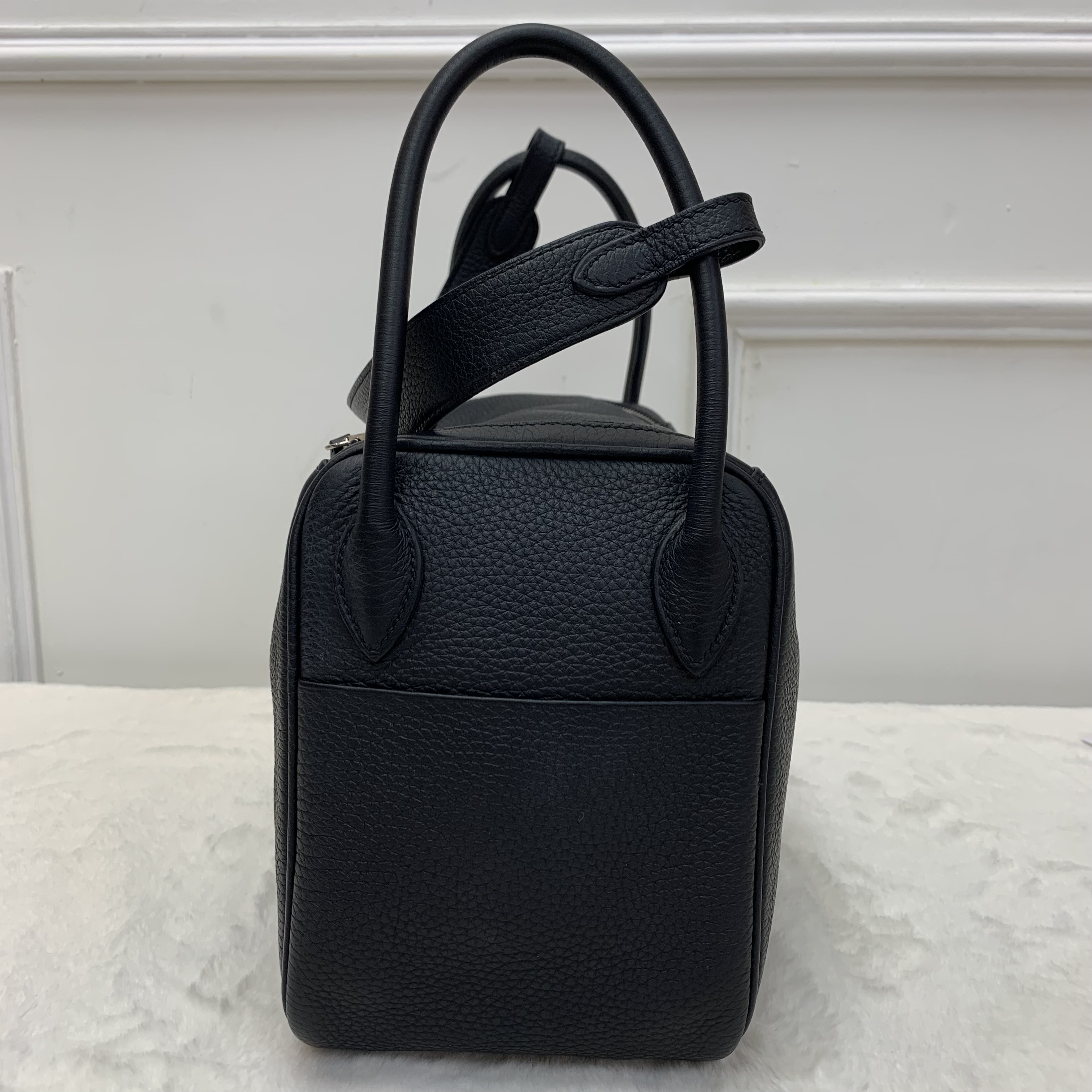 Hermes lindy 26 黑色銀扣