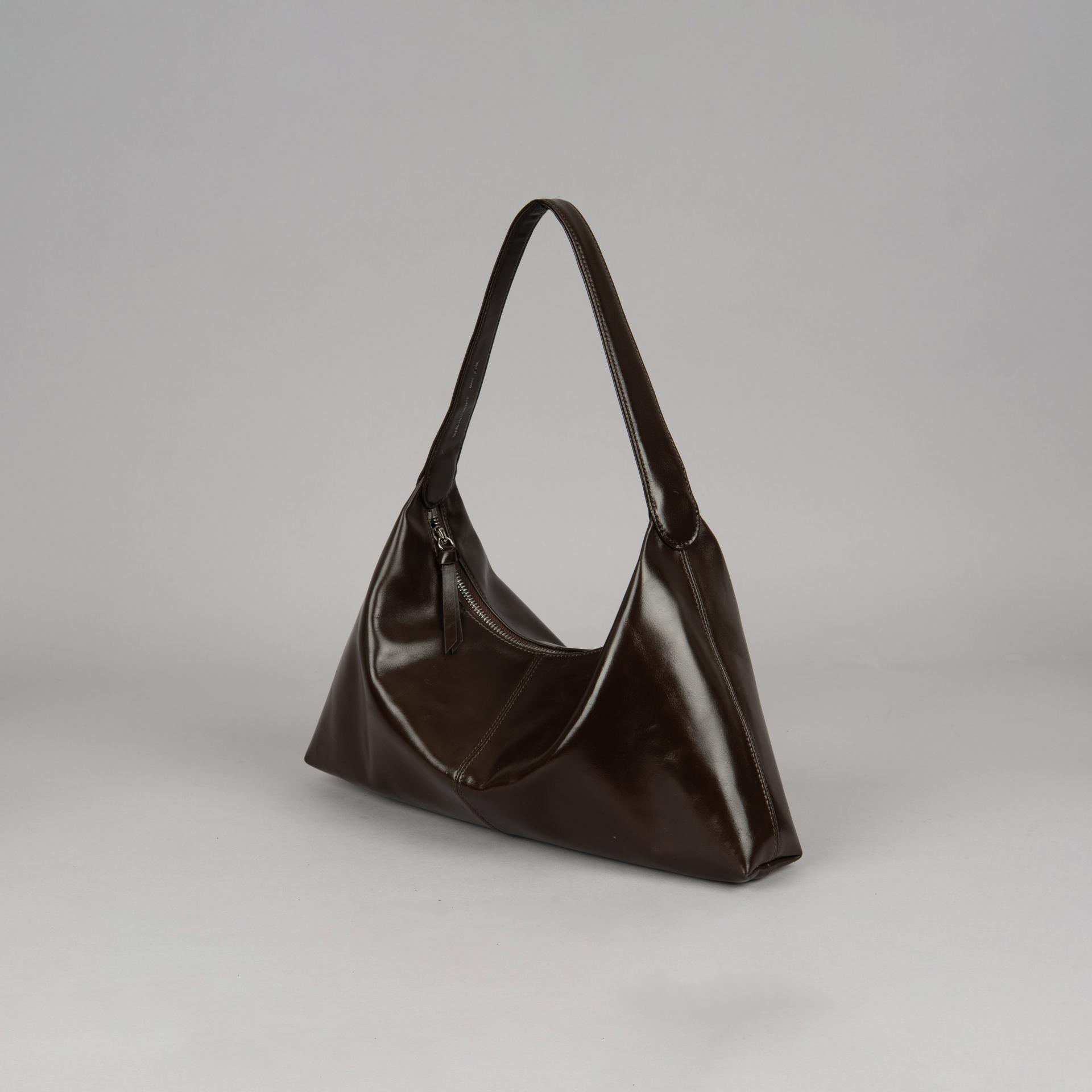 【莫奈風】 預訂_牛皮亮面 Mone Bag (S) By Bucks & leather