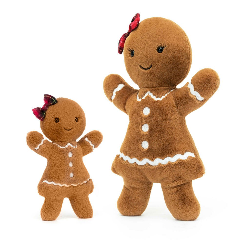 JELLYCAT Jolly Gingerbread Ruby 趣味薑餅女