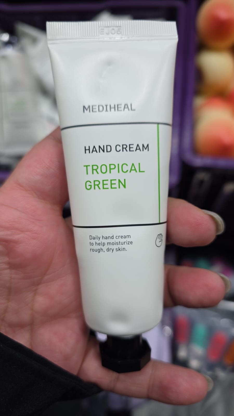 mediheal hand cream tropical green
