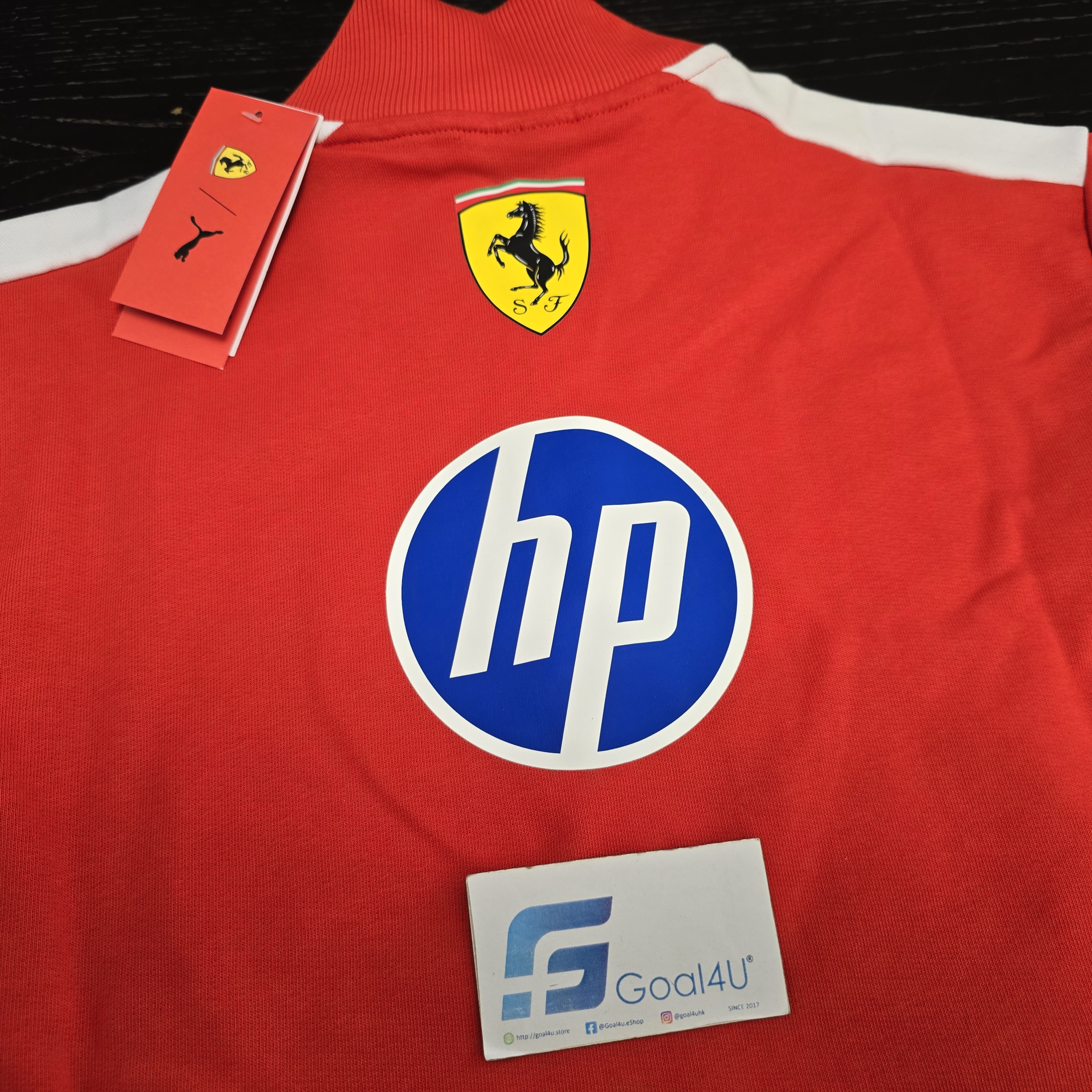 F1 Scuderia Ferrari 法拉利車隊 2026 官方Team T7 1/4 拉鍊運動上衣 701238728