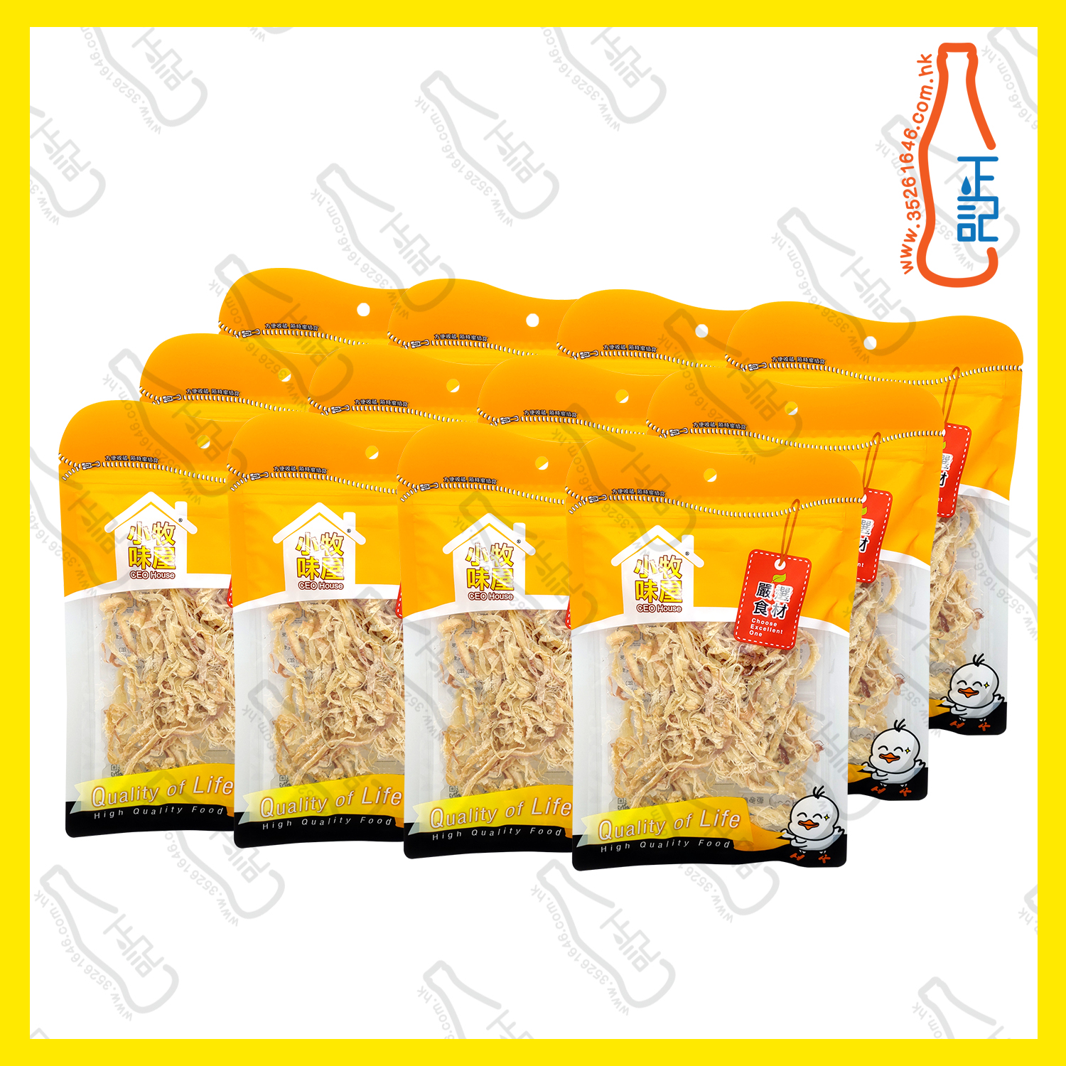 ==小牧味屋 - 磯燒魷魚絲-原味 