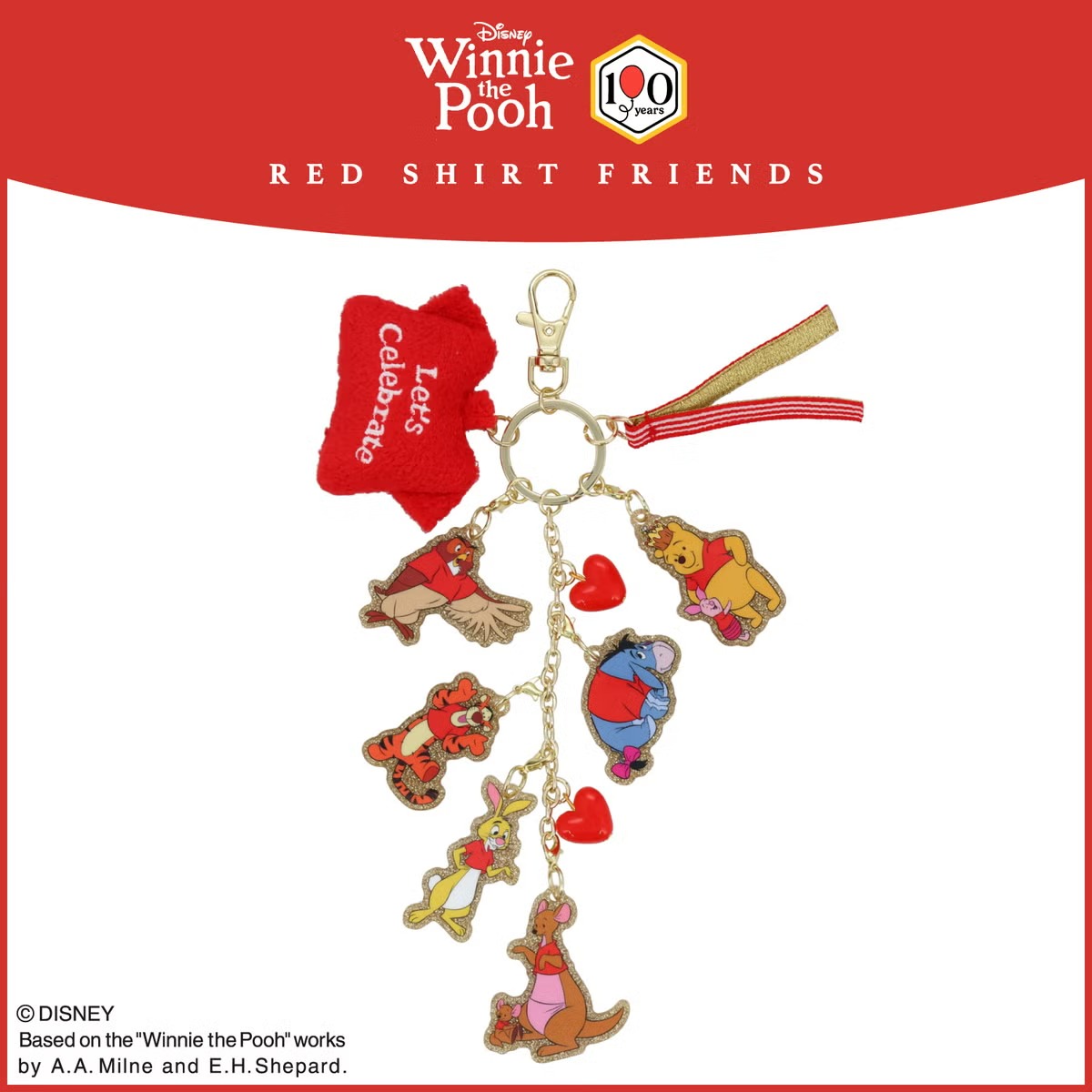 🌸 【預訂】Red Shirt Friends Series-Charm