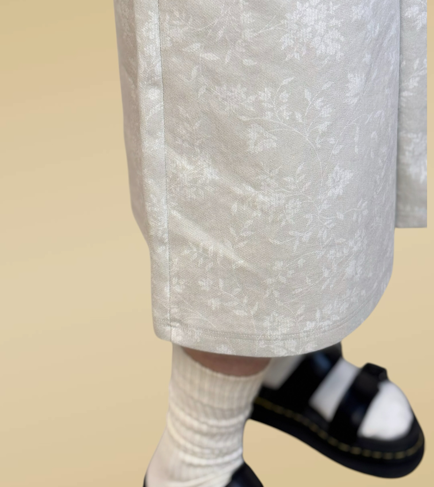 221125 暗印花牛仔褲