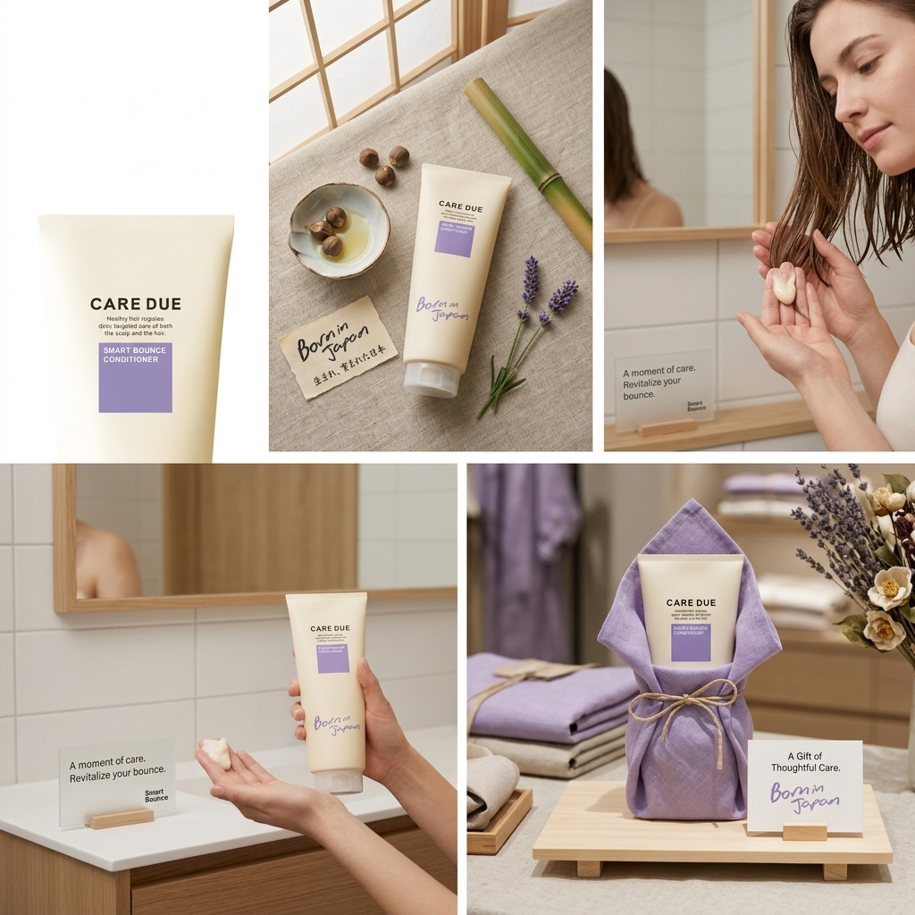 ARIMINO Care Due Smart Bounce Conditioner 彈力柔順護髮乳 (200g)