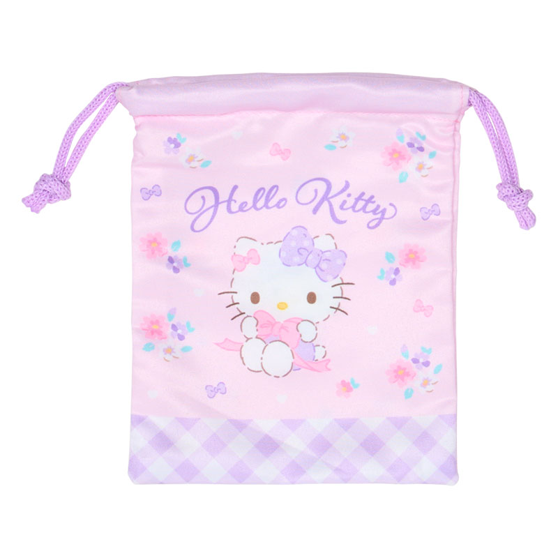 現貨｜Sanrio Hello Kitty 日版 鏡 + 梳 + 索繩袋 套裝 (32643-7)