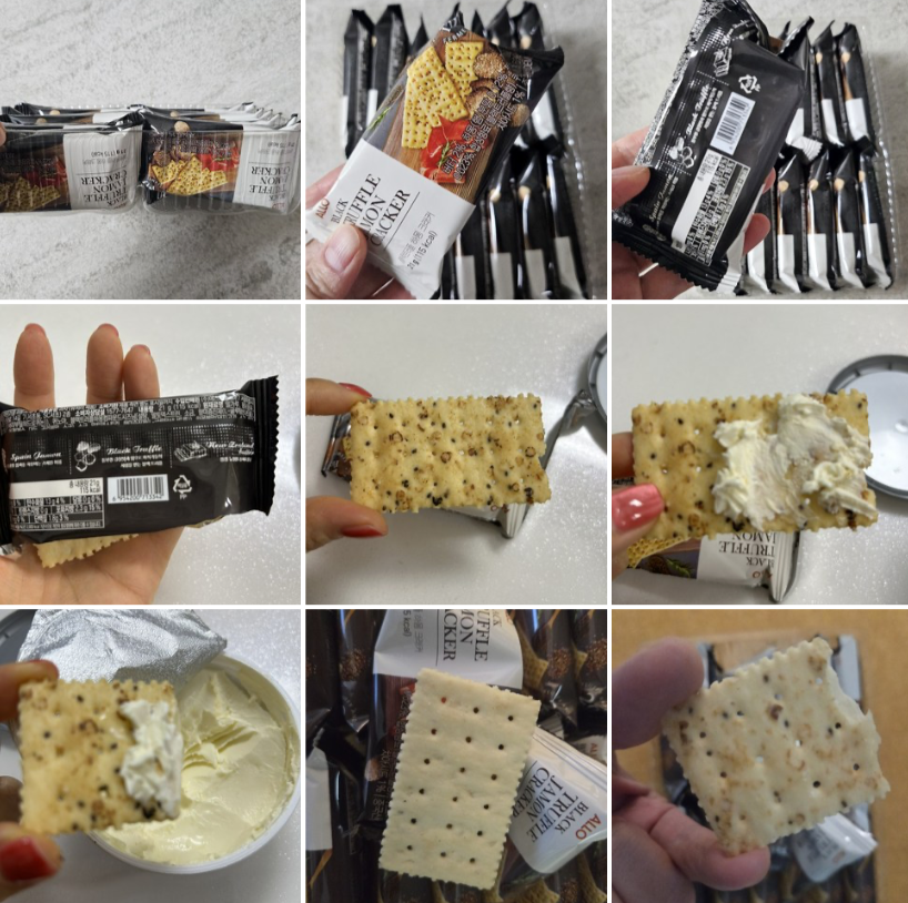 韓國 ALLO 黑松露 / 西班牙火腿 / 養生黑蒜 薯仔脆餅｜Black Truffle  / Garlic / Jamon Cracker