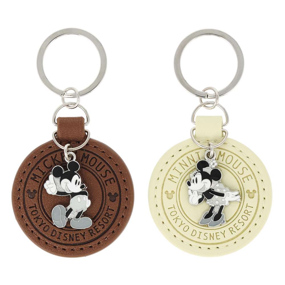 【預訂】TDR Mickey & Minnie keychain 2p