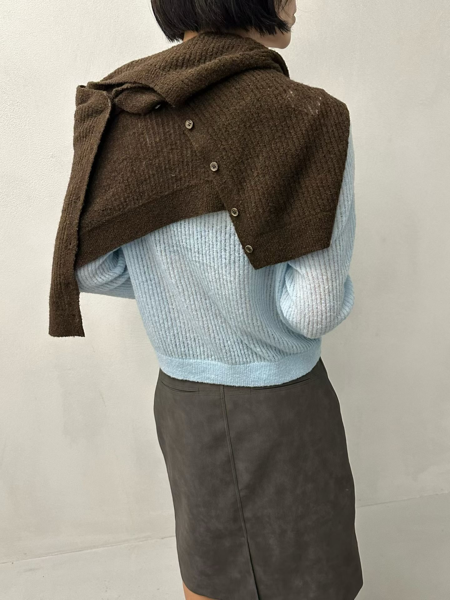 (2026FW) MAISONSTAFF - CARDIGAN