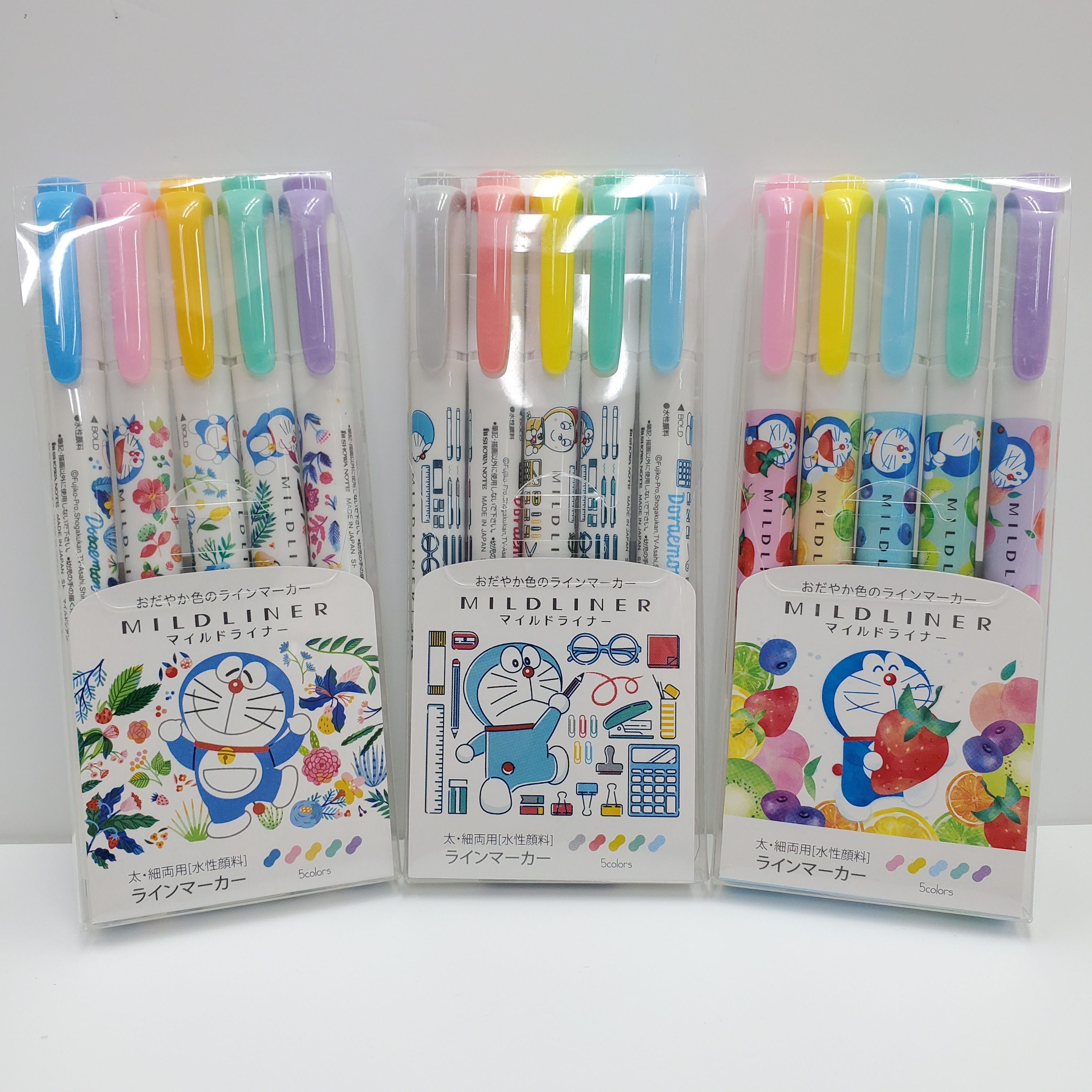 [現貨] [日本製] DORAEMON ｜ 螢光筆套裝  {TF2302113}