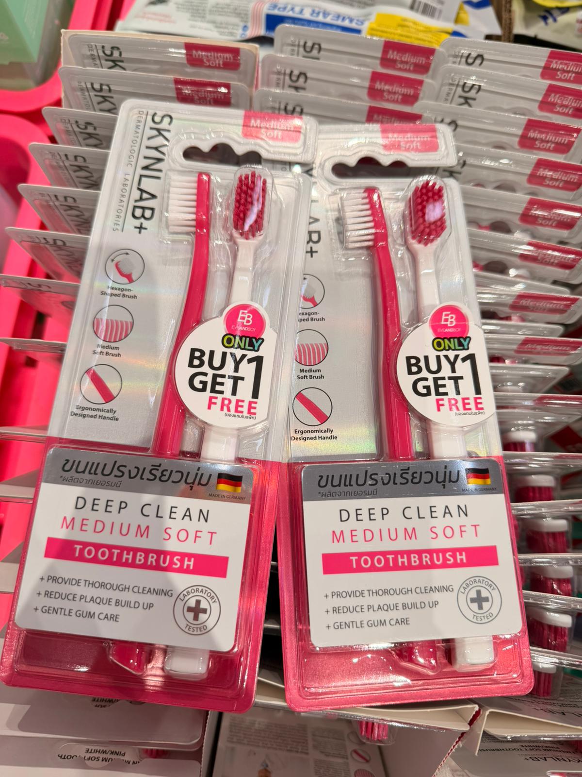 德國製造SKYLAB牙刷 1+1 一套2支