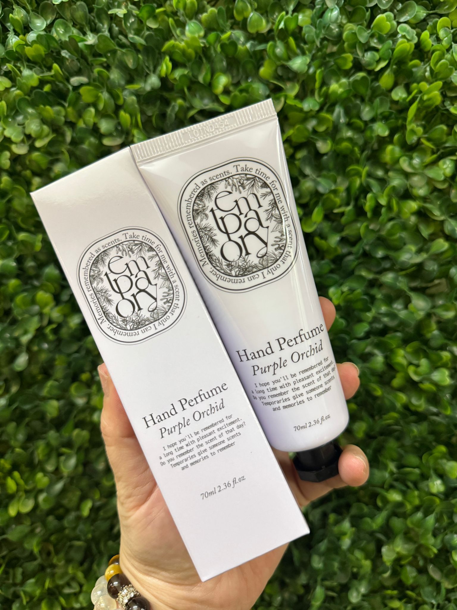 韓國Temporary片刻淡香水護手霜70ml ✅ 1套2支 ✅