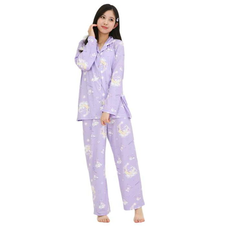 日本直送Sanrio 新款Kuromi長袖睡衣