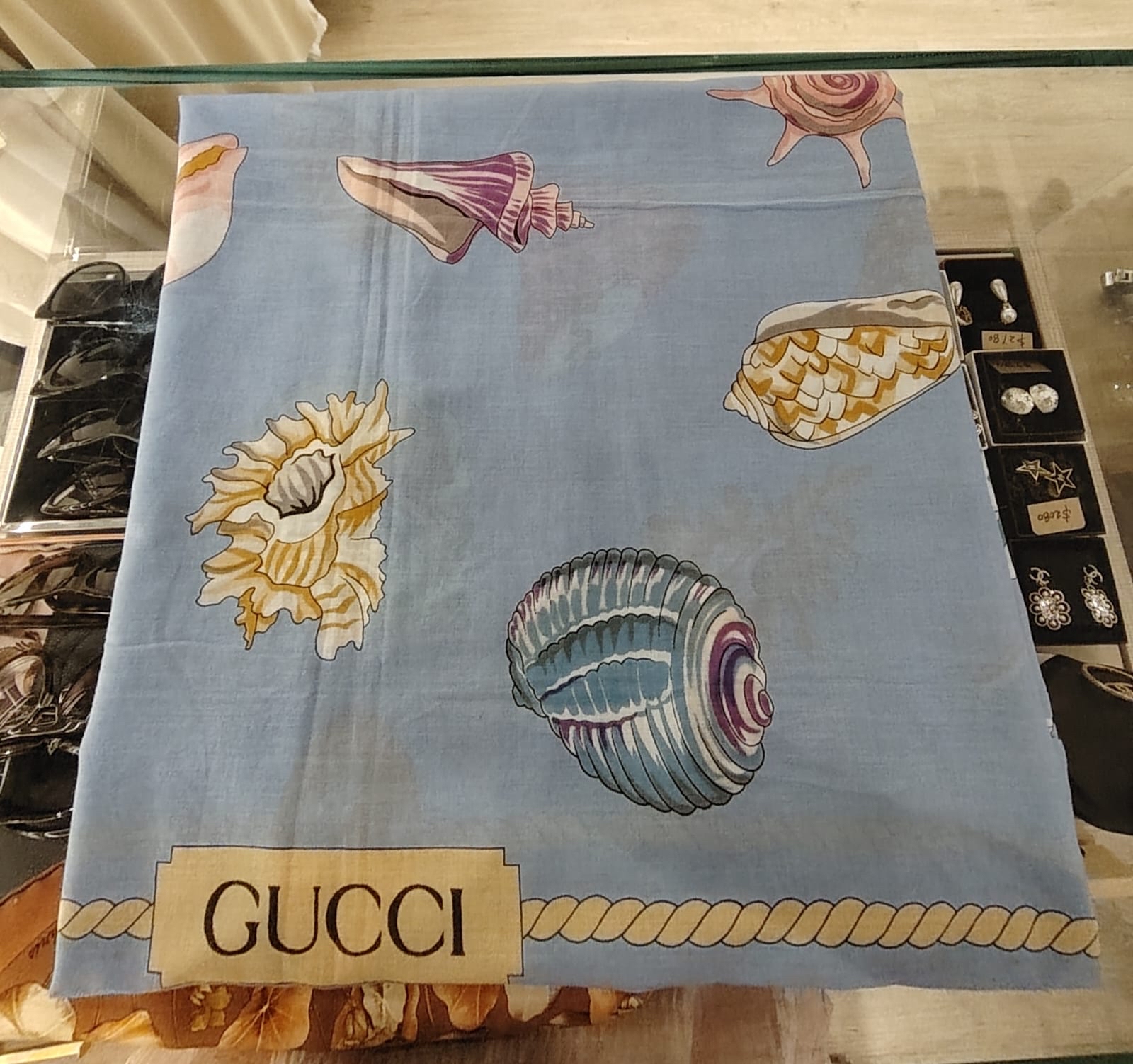 Gucci 海洋圍巾