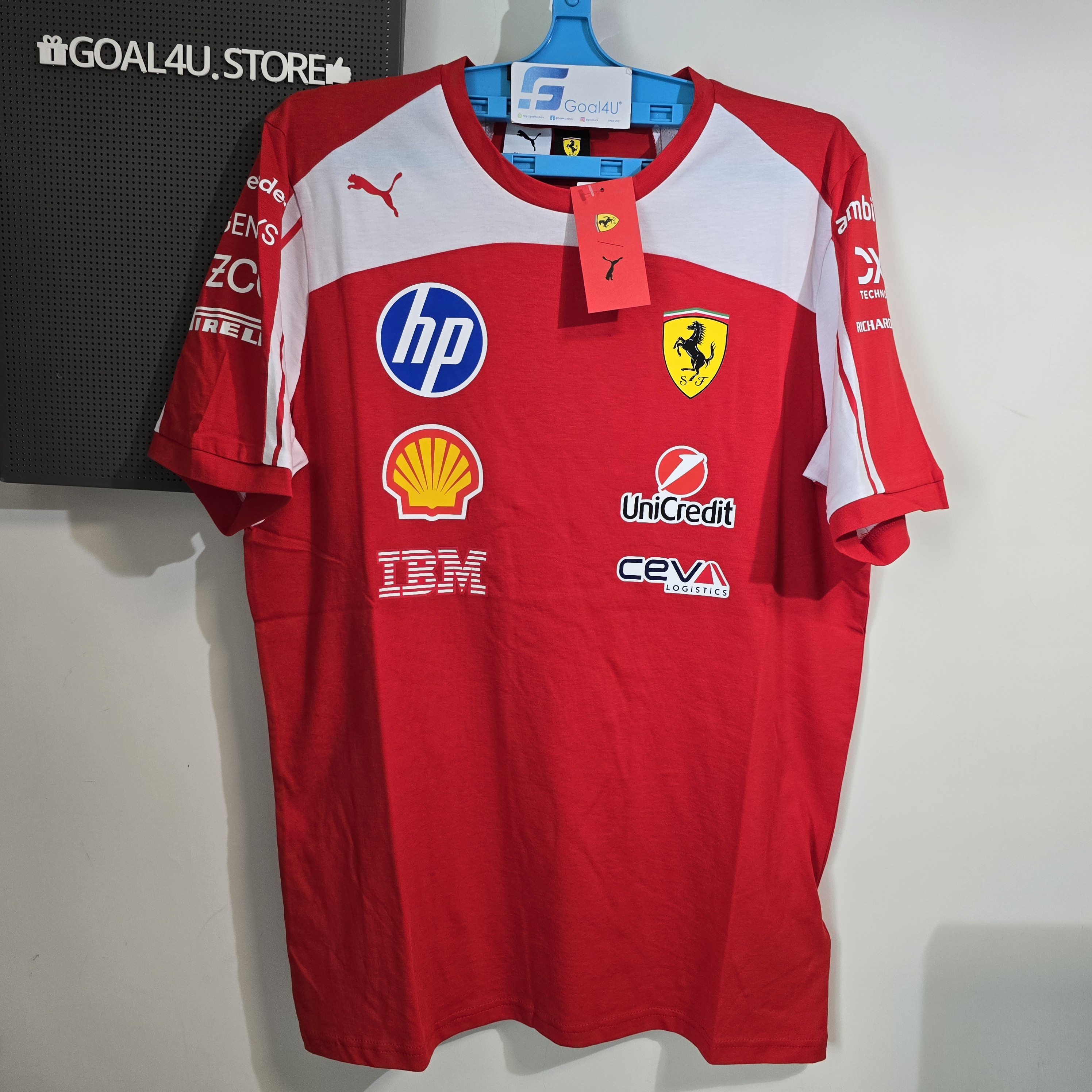 F1 Scuderia Ferrari 法拉利車隊 2026 官方Team T-Shirt 701238728