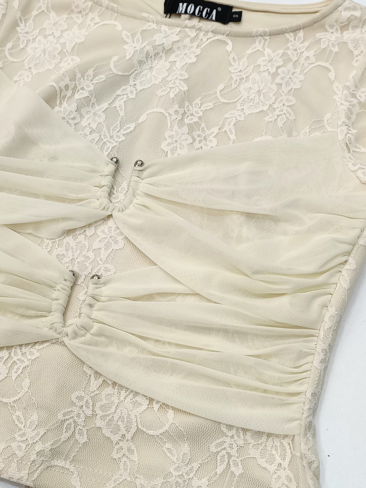Soft Edge Lace Blouse M199