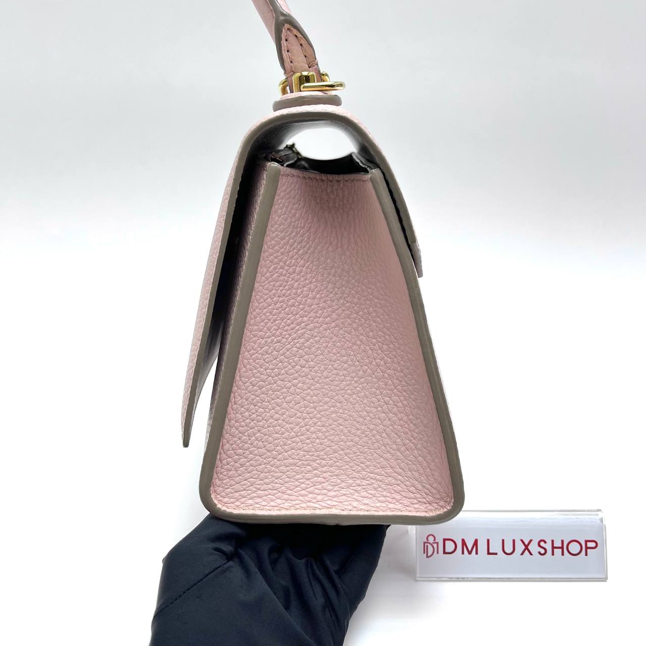 LV Pink Top Handle Twist GHW