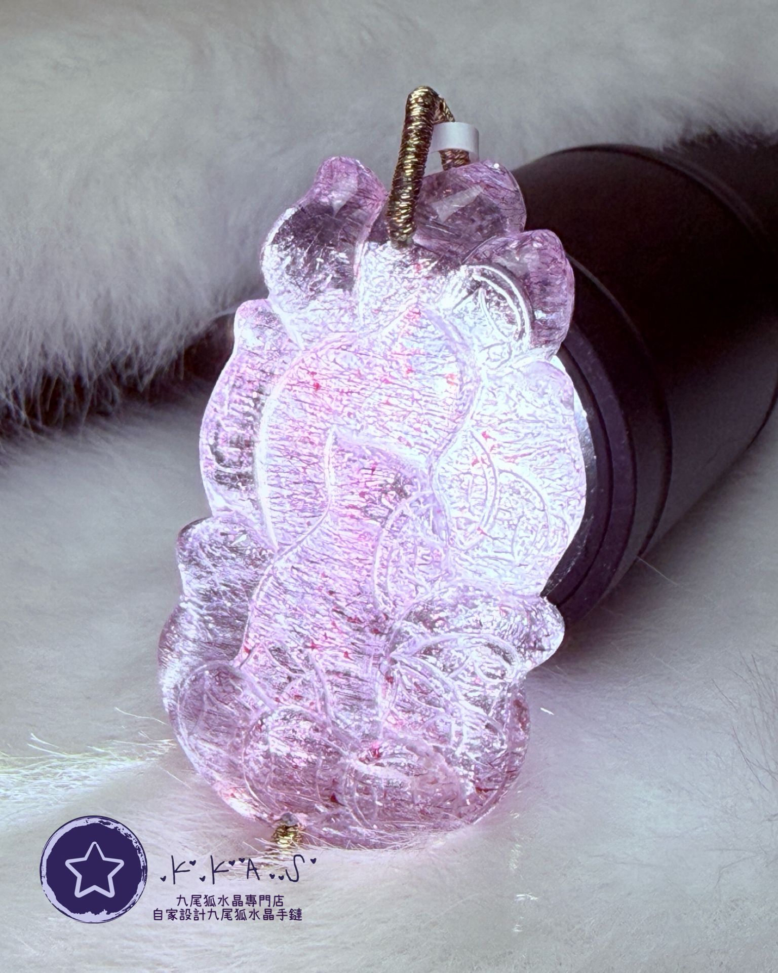 K00212 超七 小男狐 - 吊墜/手牌兩用款