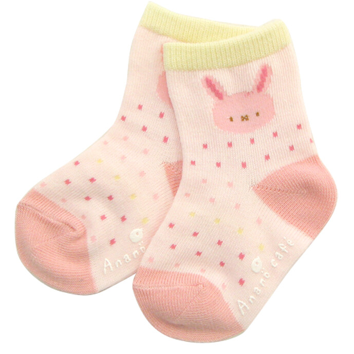 日本製 Anano Cafe Baby Gift Set 初生BB禮盒5件套裝 Set C ( 粉紅色 )