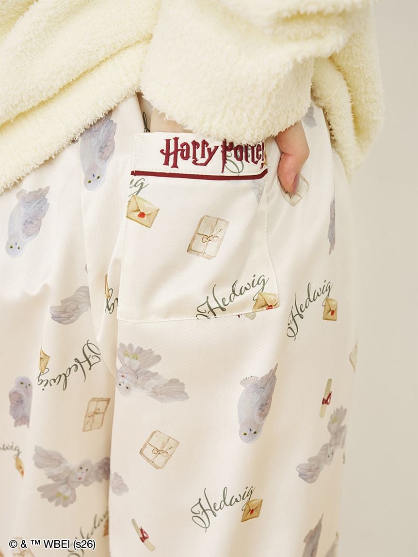 保暖緞面睡褲 Pajamas Pants｜SNIDEL HOME X 哈利波特 聯名 第5彈 (Harry Potter)【預購】 (26202-P）