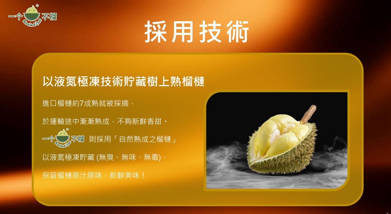 【實體月餅券】一个不榴 黑刺榴槤冰皮月餅 (竹炭)  2入