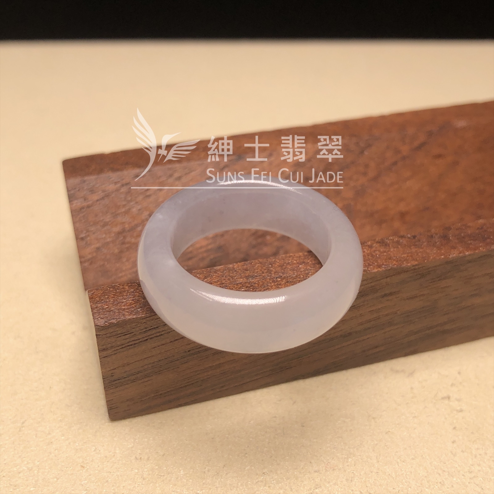 D00302 白月光玉戒（港圈16）