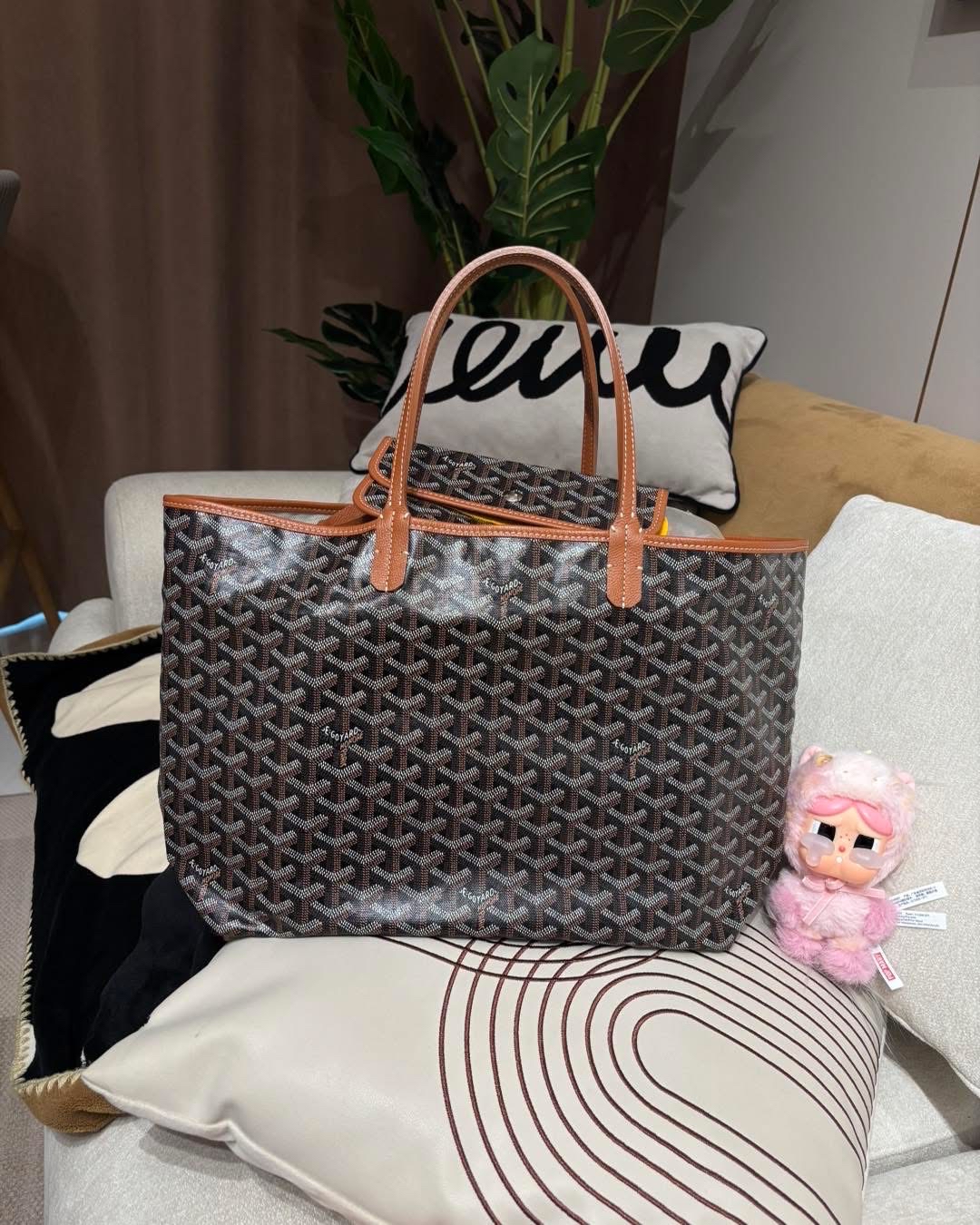 Goyard Saint Louis pm tote bag 100%Authentic,98%new  ✅pouch✅防塵袋 