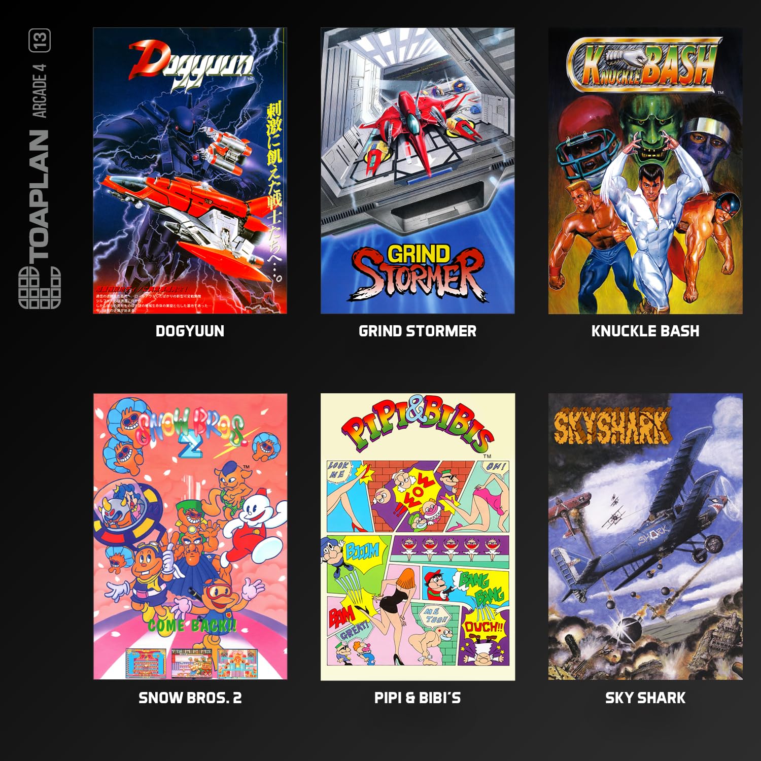 【預售 6 / 4】 Evercade Toaplan Arcade Cartridge 4
