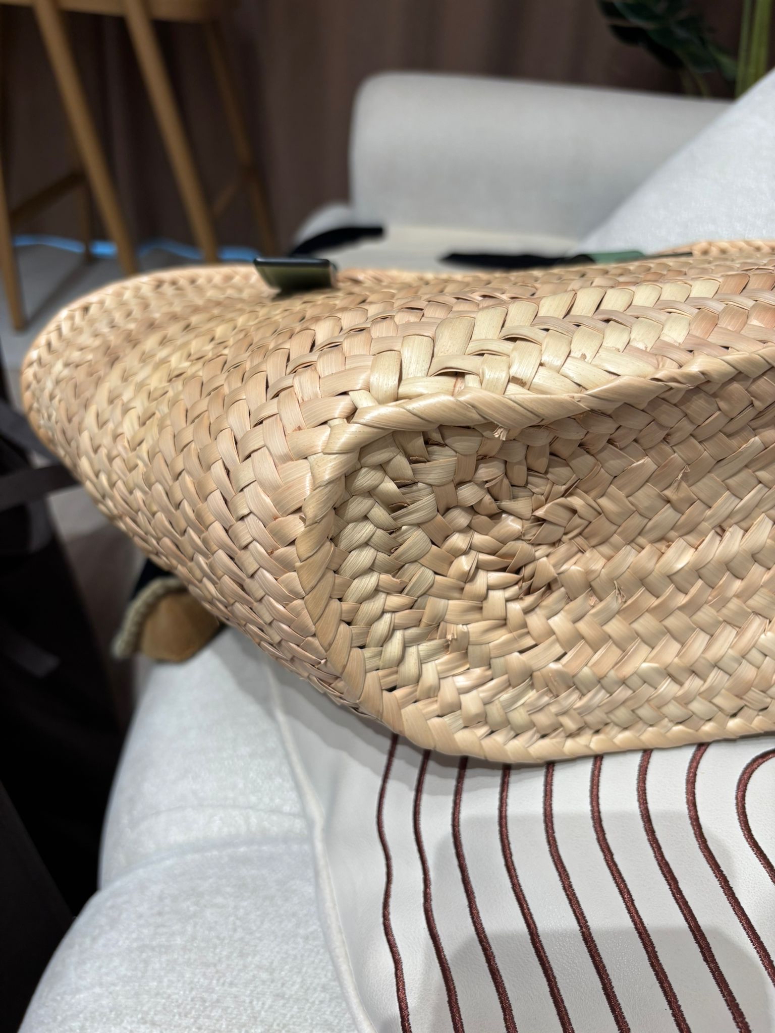 Loewe Raffia Basket Bag 100%Authentic,98%NEW ✅dust bag 