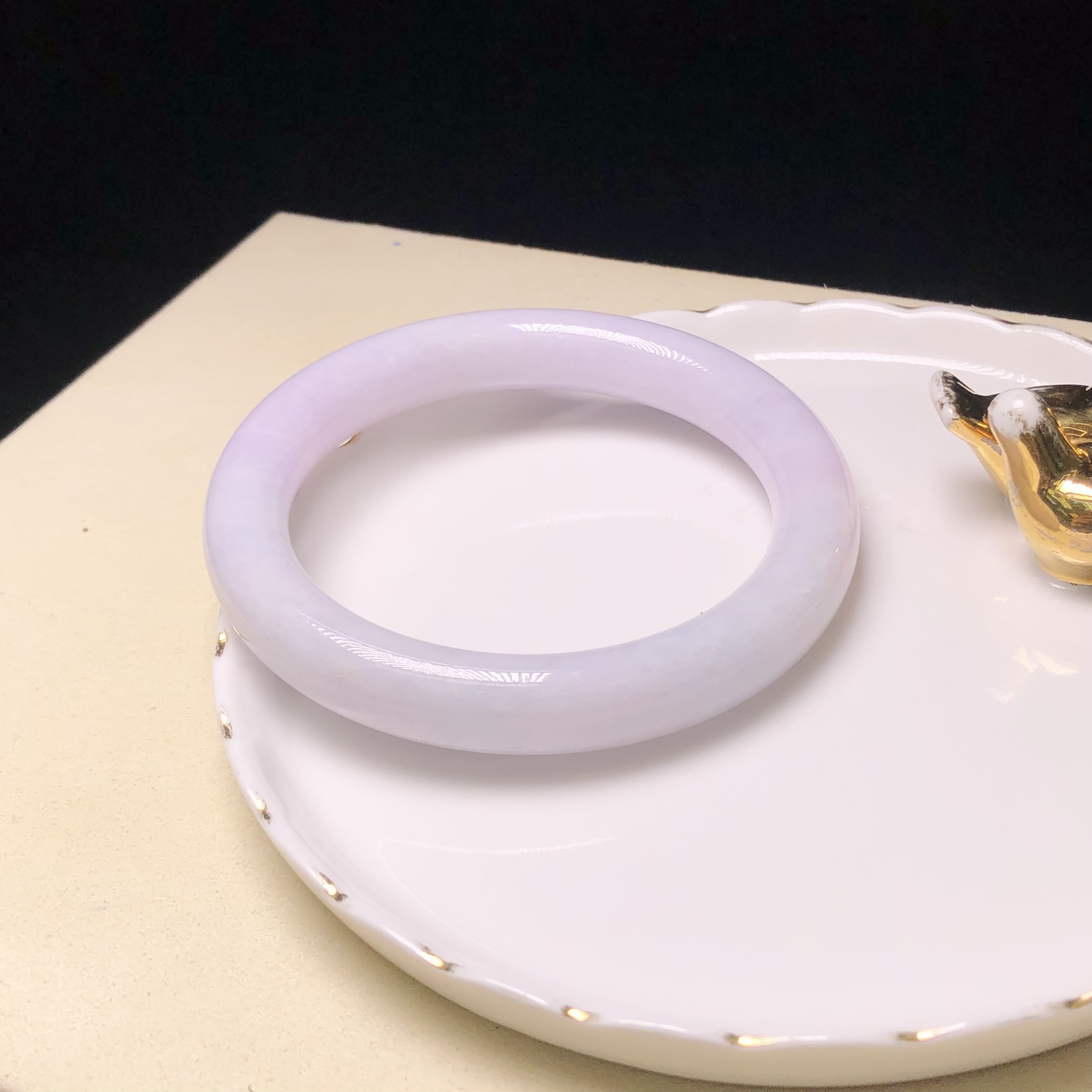 C05530 木那粉紫圓鐲61.7mm