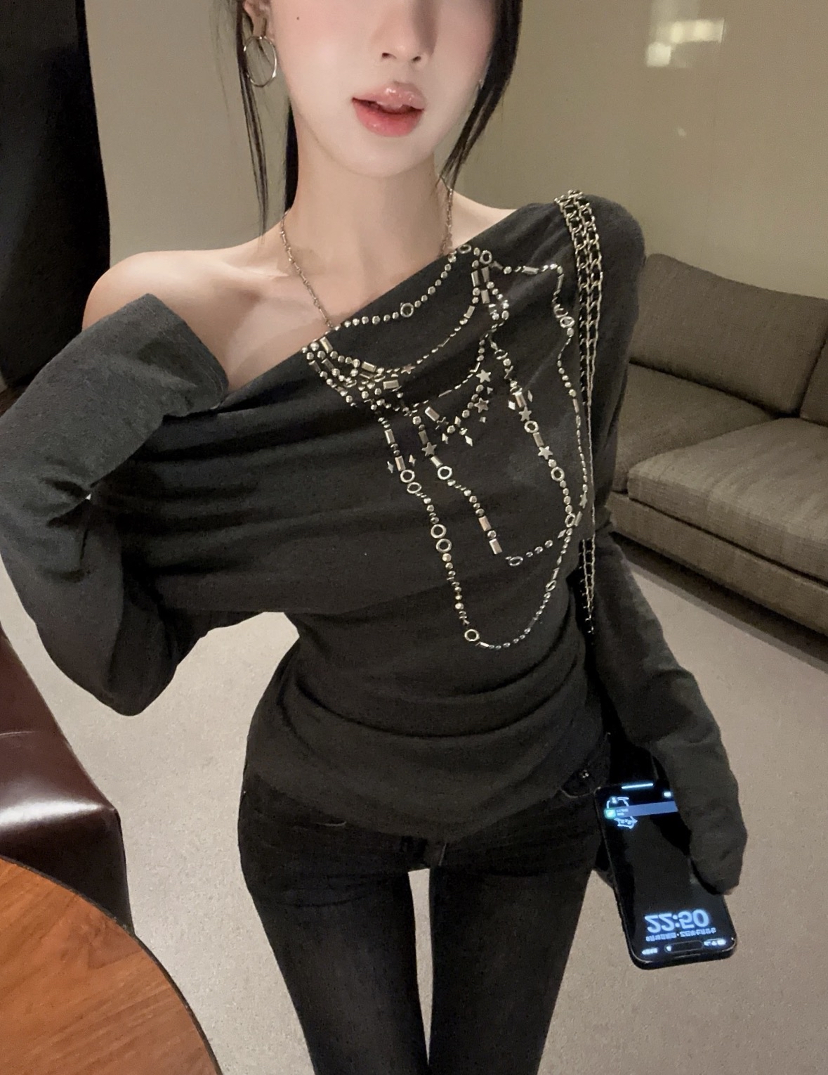 TP230项链美式一字领