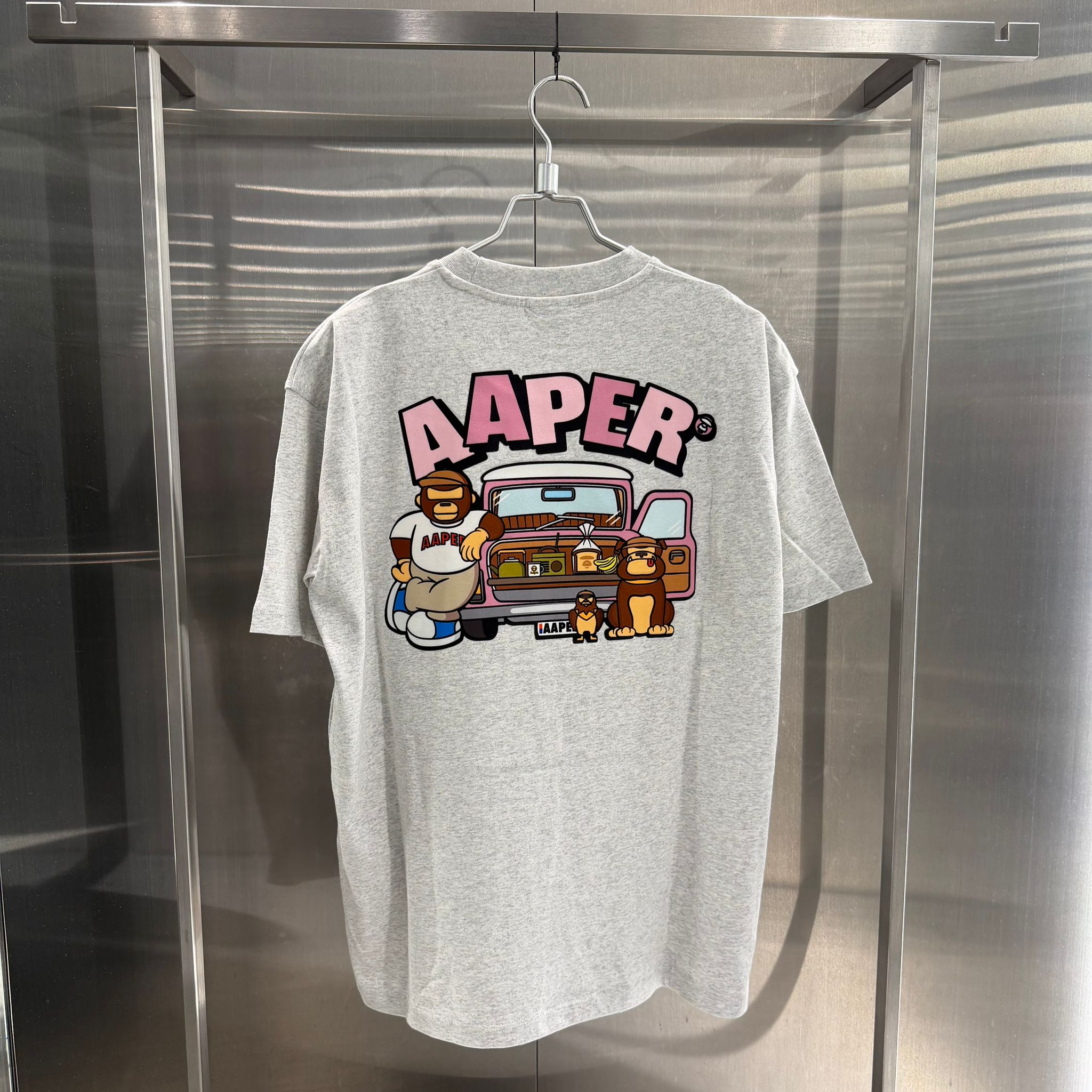 AAPE Relaxed fit AAPER graphic tee (1827) 寬鬆版