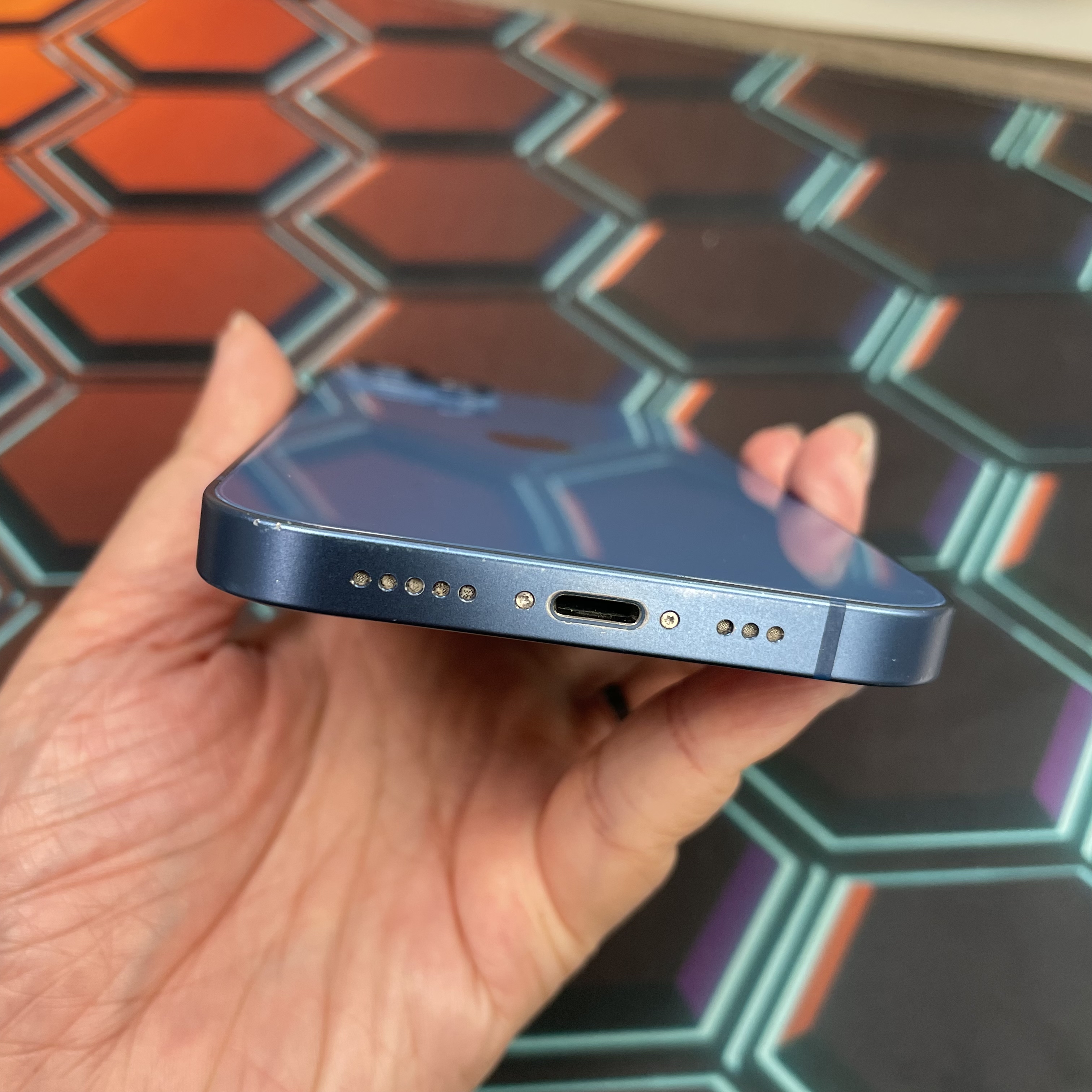 *7784 13 超靚機 128GB 電100 藍色 blue