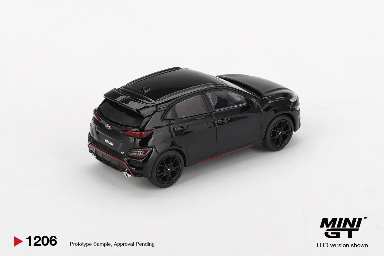 【現貨】MINI GT 1206 Hyundai KONA N Phantom Black | MINIGT 1206 盒裝