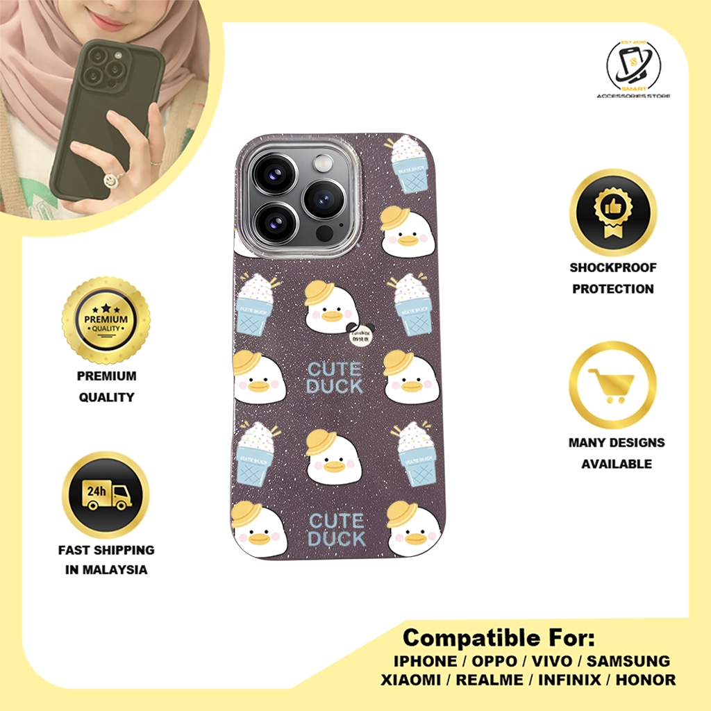 BLING CASE PHONE FOR IPHONE - DESIGN DUCK A