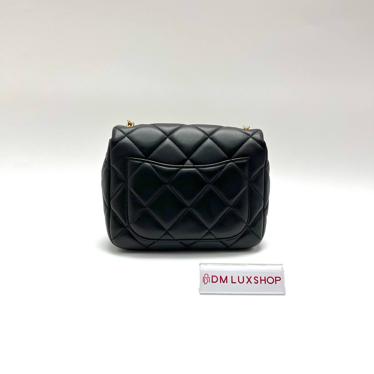 Chanel Coco Crush Square Flap Bag GHW (Microchip)